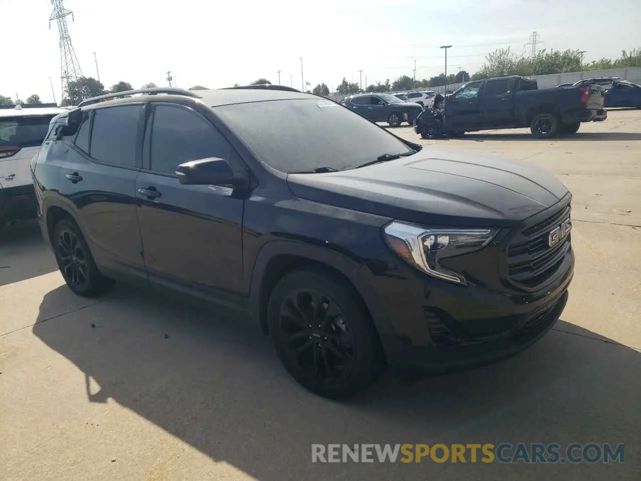 4 Photograph of a damaged car 3GKALPEX9KL373476 GMC TERRAIN 2019