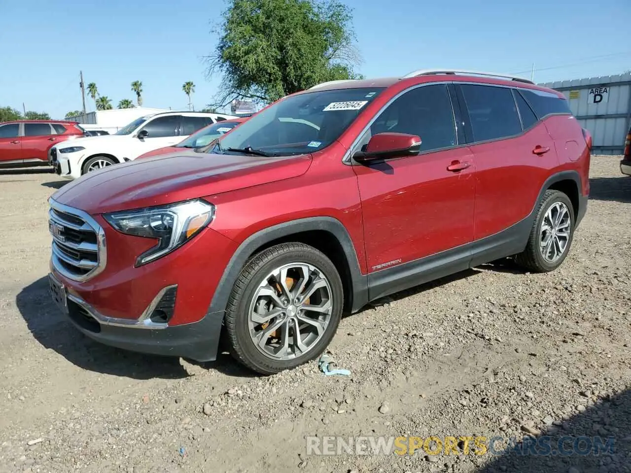 1 Photograph of a damaged car 3GKALPEX9KL381576 GMC TERRAIN 2019