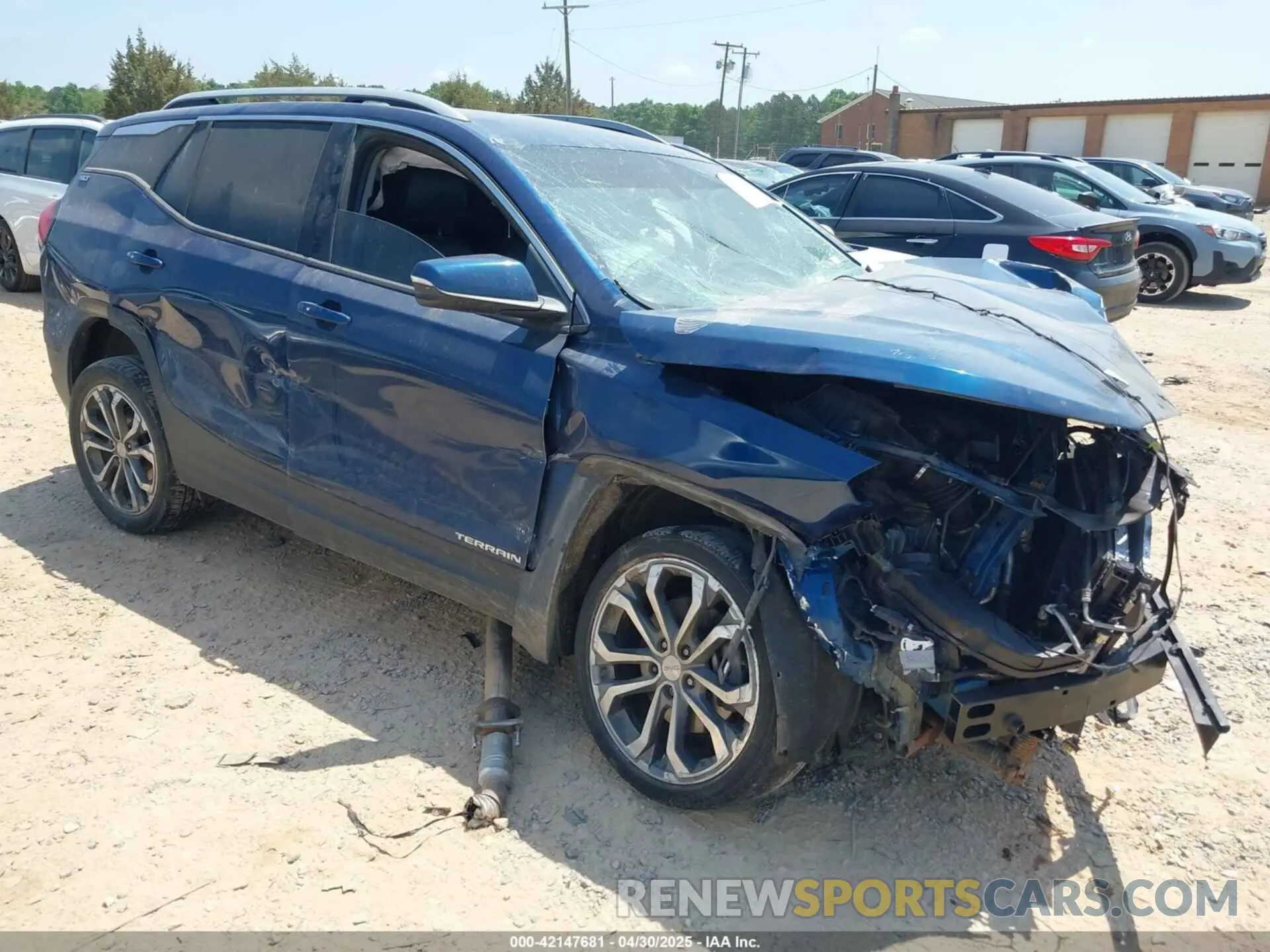 1 Photograph of a damaged car 3GKALPEXXKL384695 GMC TERRAIN 2019