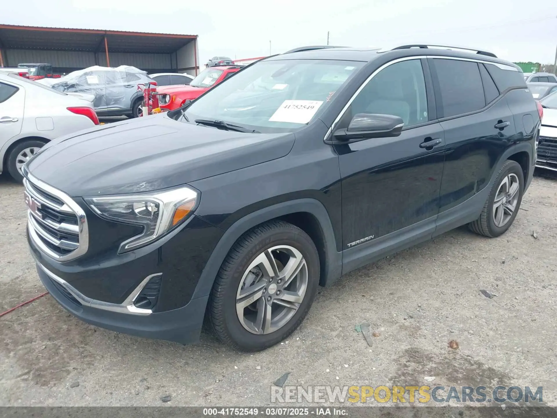 2 Photograph of a damaged car 3GKALREU6KL255578 GMC TERRAIN 2019