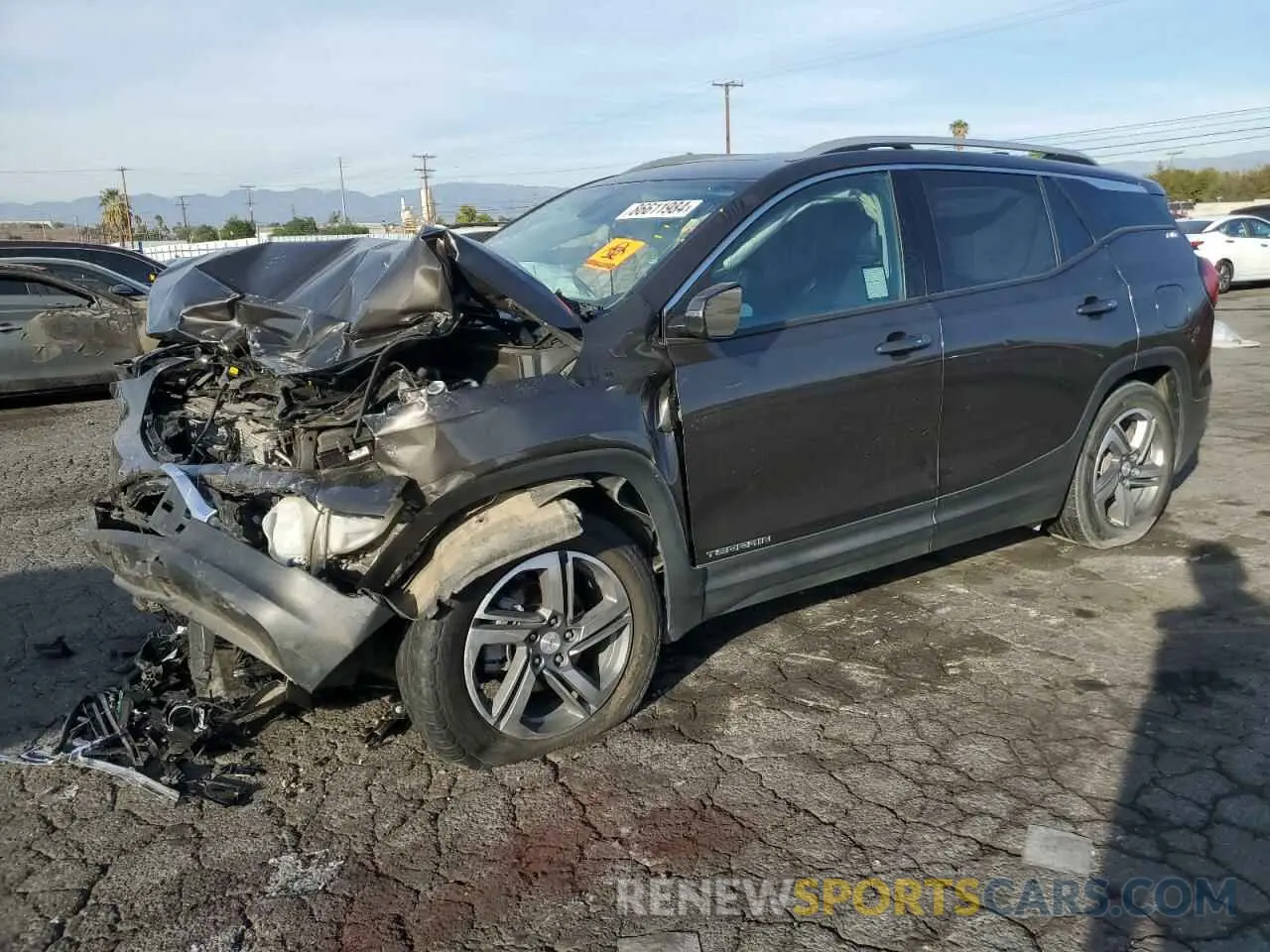 1 Photograph of a damaged car 3GKALREU7KL260983 GMC TERRAIN 2019