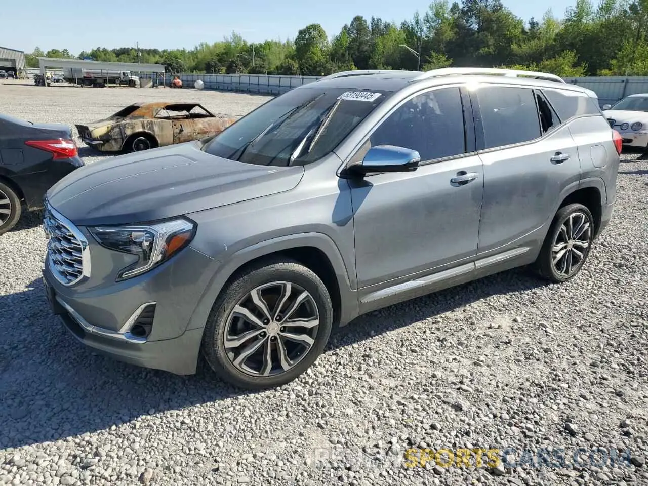 1 Photograph of a damaged car 3GKALSEX0KL329823 GMC TERRAIN 2019