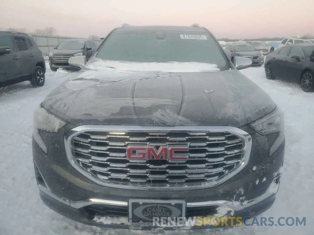 5 Photograph of a damaged car 3GKALSEX5KL118360 GMC TERRAIN 2019