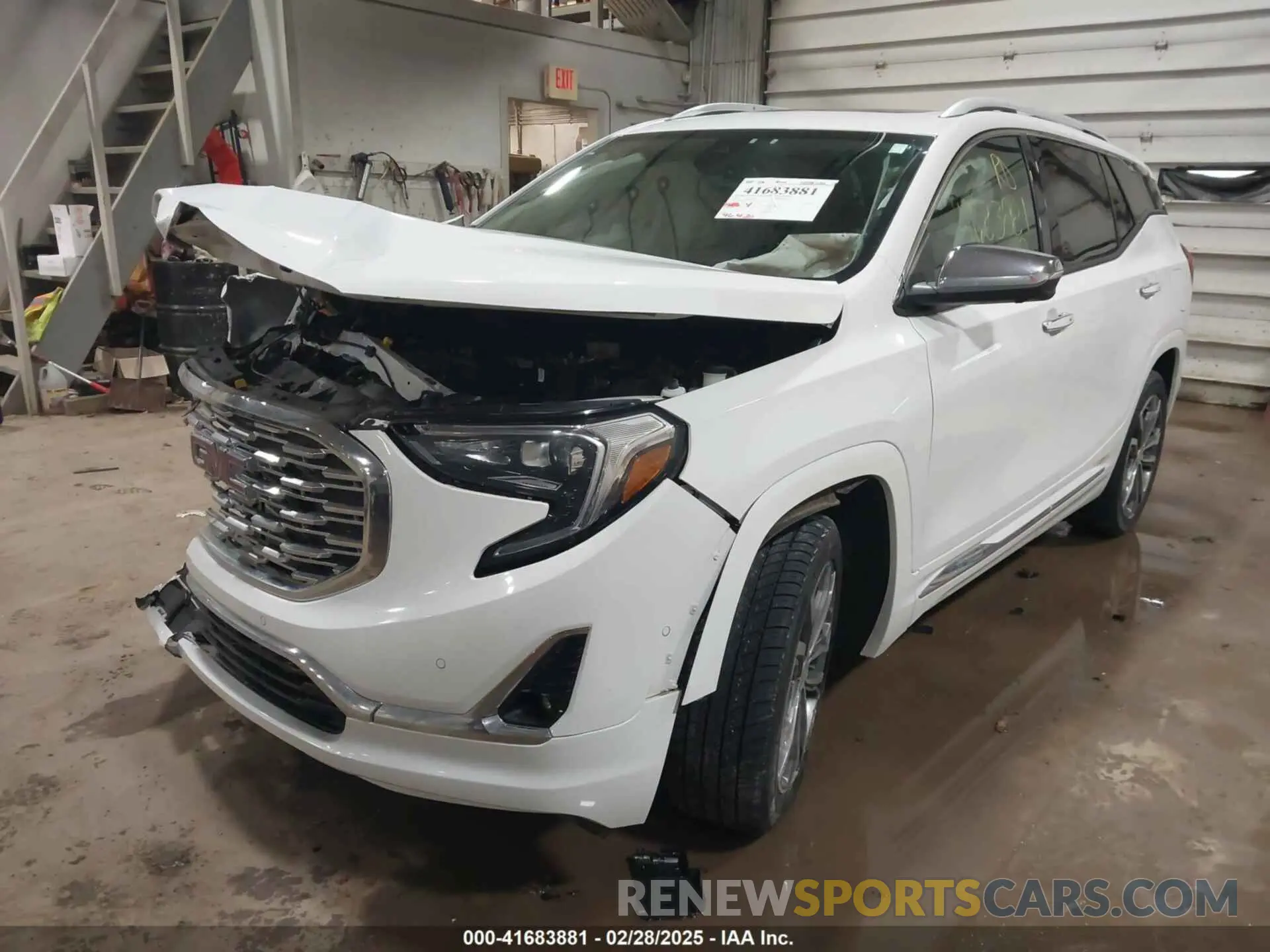 2 Photograph of a damaged car 3GKALSEX5KL284619 GMC TERRAIN 2019