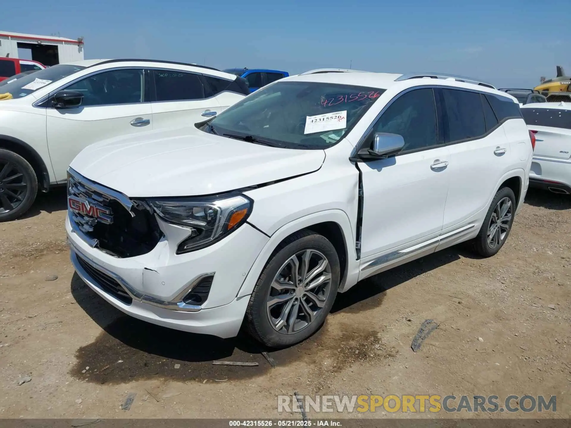 2 Photograph of a damaged car 3GKALSEX9KL140457 GMC TERRAIN 2019