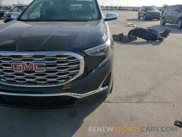 15 Photograph of a damaged car 3GKALSEX9KL193854 GMC TERRAIN 2019