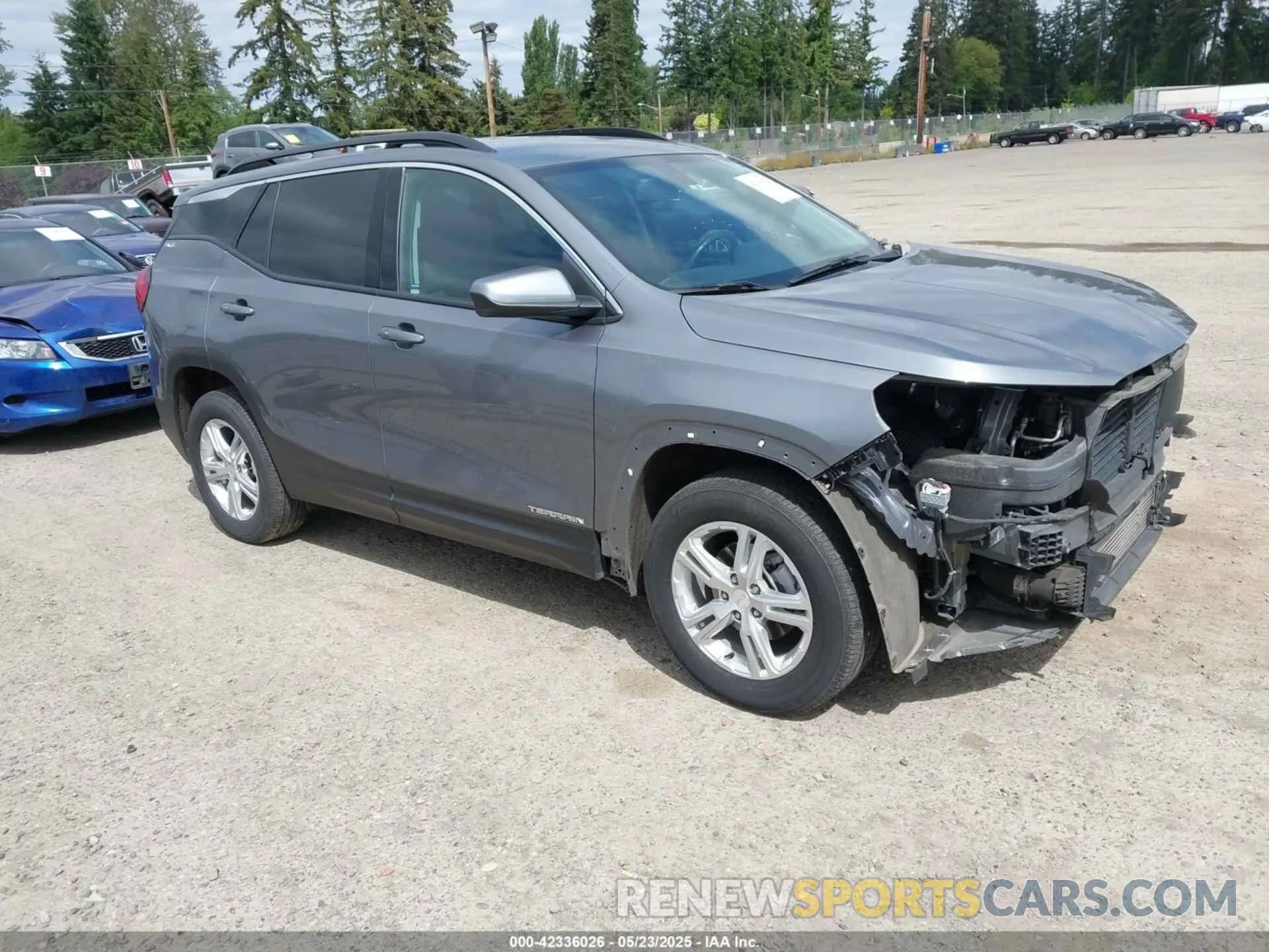1 Photograph of a damaged car 3GKALTEV1KL293368 GMC TERRAIN 2019