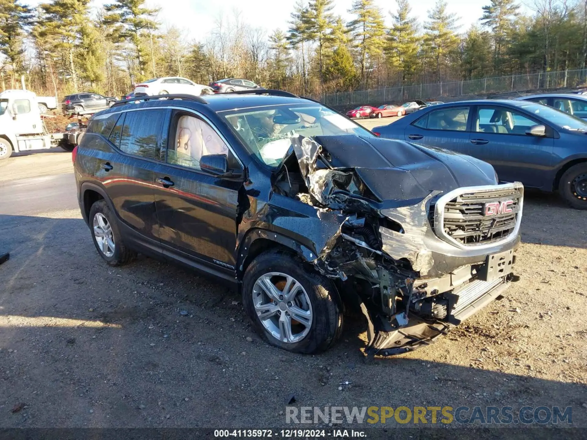 1 Photograph of a damaged car 3GKALTEV1KL353195 GMC TERRAIN 2019