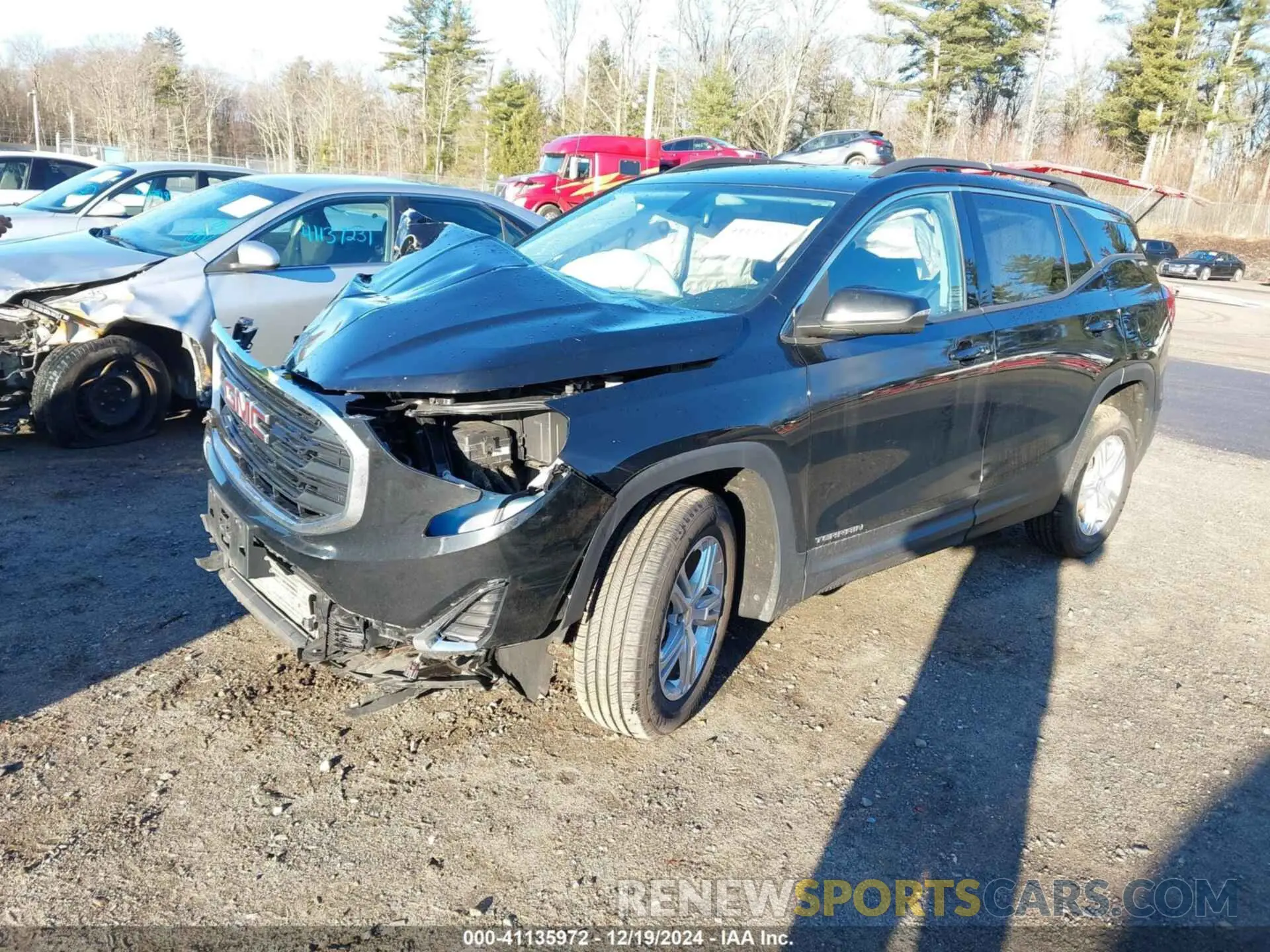 2 Photograph of a damaged car 3GKALTEV1KL353195 GMC TERRAIN 2019