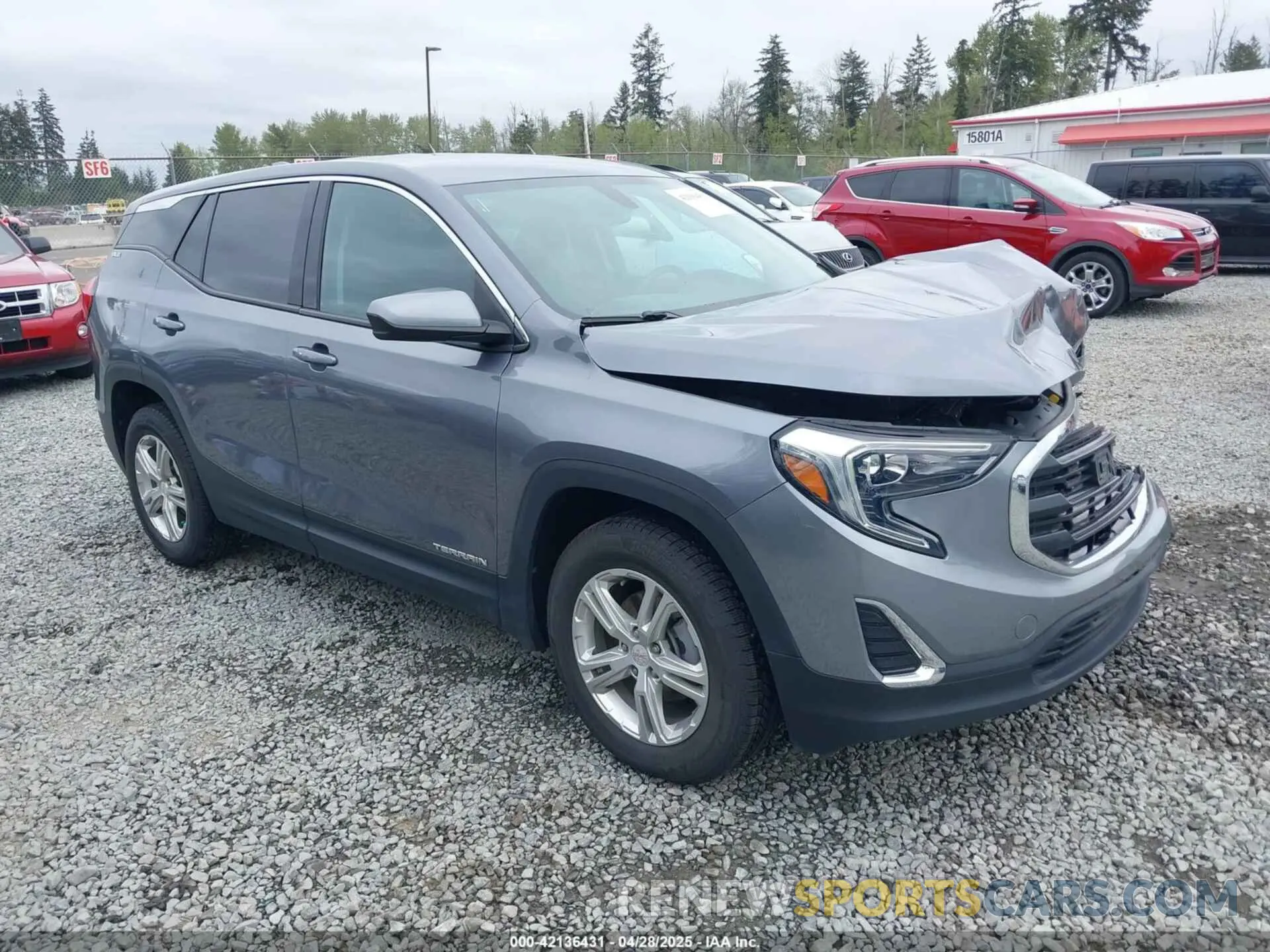 1 Photograph of a damaged car 3GKALTEV1KL379523 GMC TERRAIN 2019