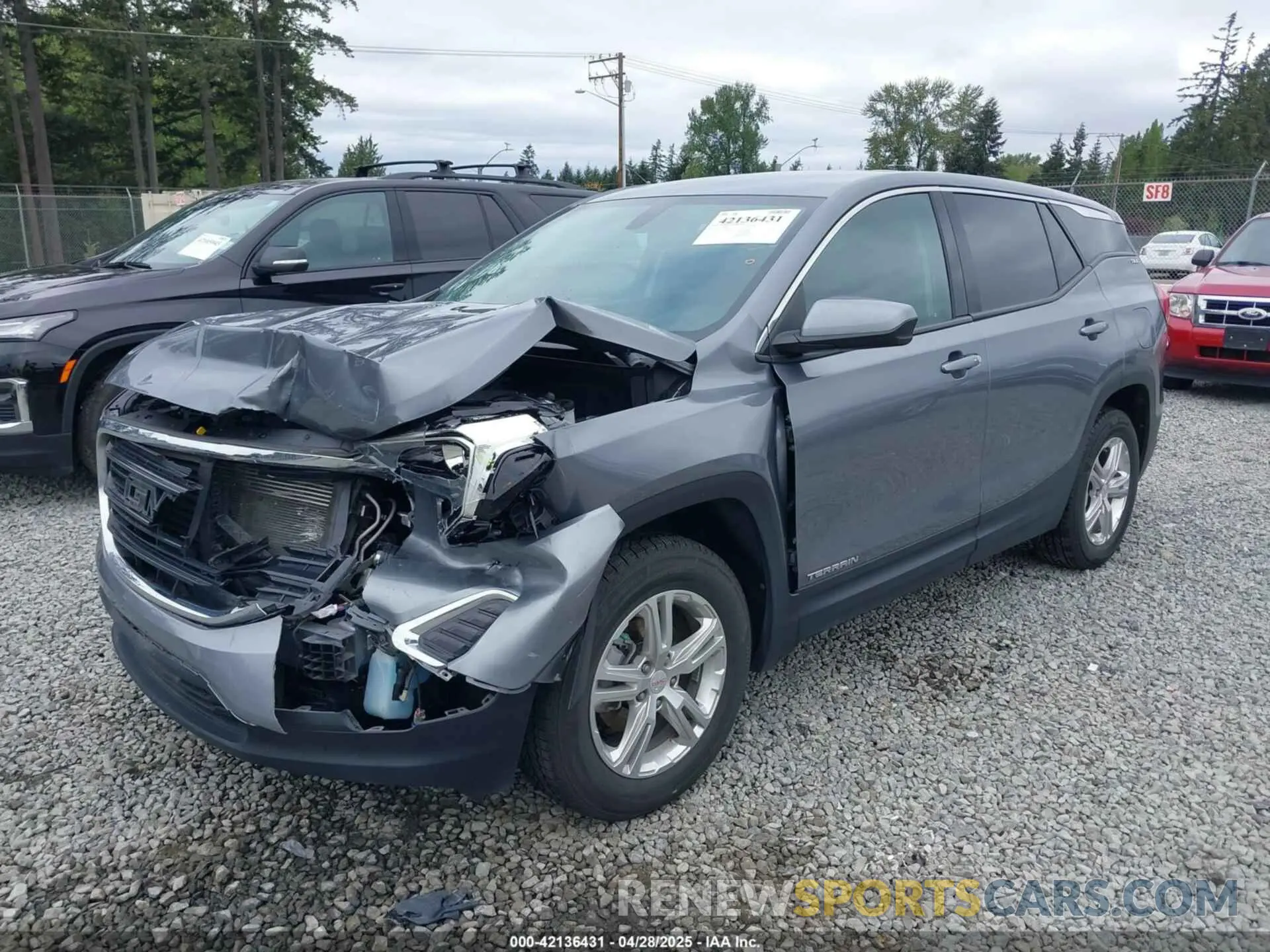 2 Photograph of a damaged car 3GKALTEV1KL379523 GMC TERRAIN 2019
