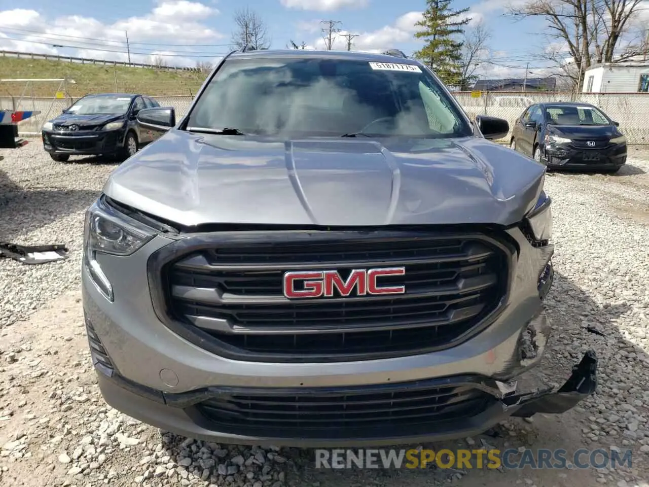 5 Photograph of a damaged car 3GKALTEV2KL384035 GMC TERRAIN 2019