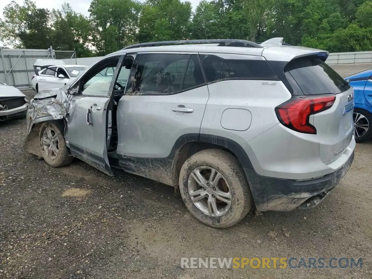 2 Photograph of a damaged car 3GKALTEV3KL164404 GMC TERRAIN 2019