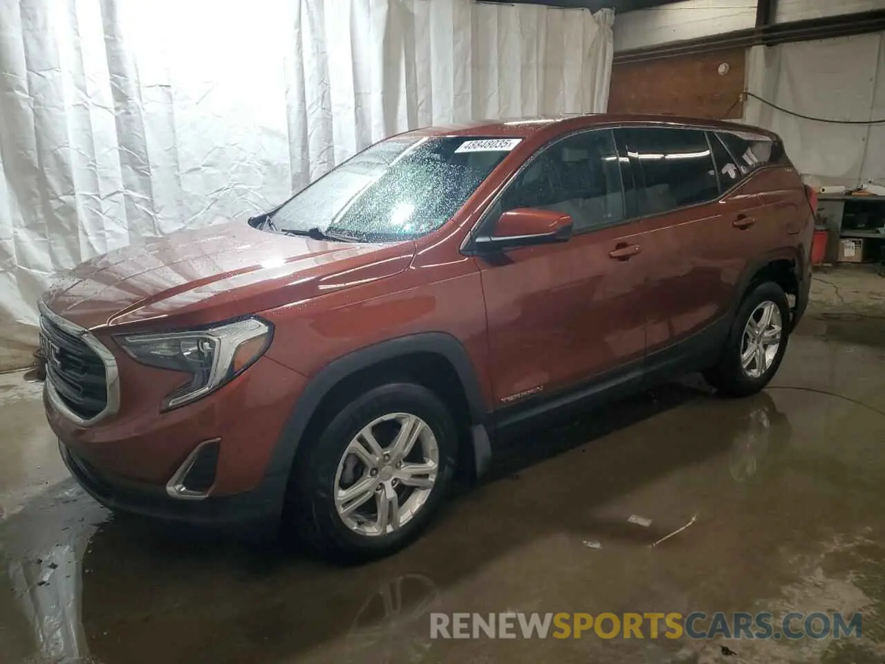 1 Photograph of a damaged car 3GKALTEV3KL277382 GMC TERRAIN 2019