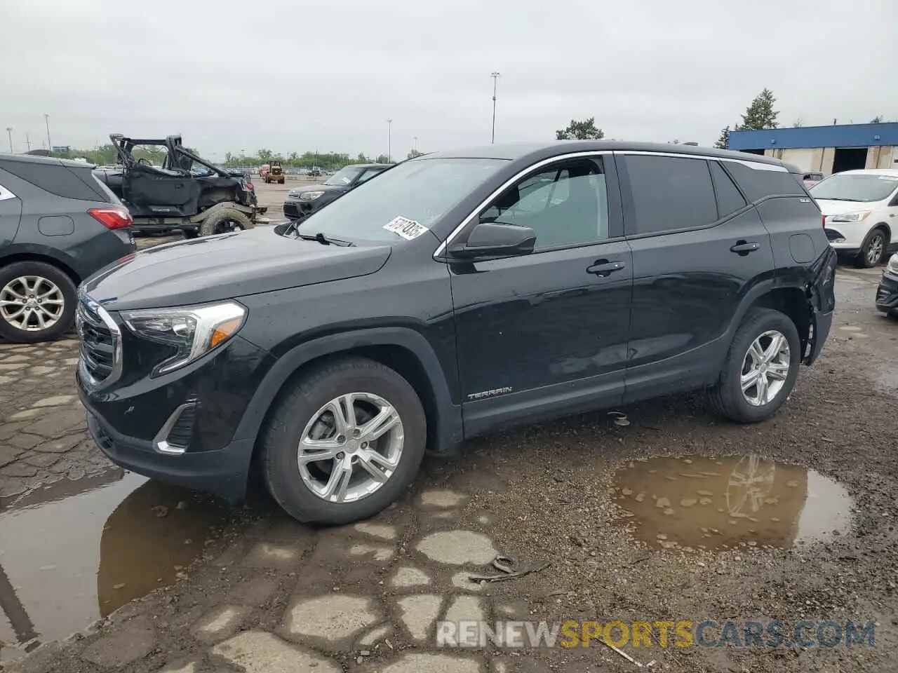 1 Photograph of a damaged car 3GKALTEV3KL305617 GMC TERRAIN 2019