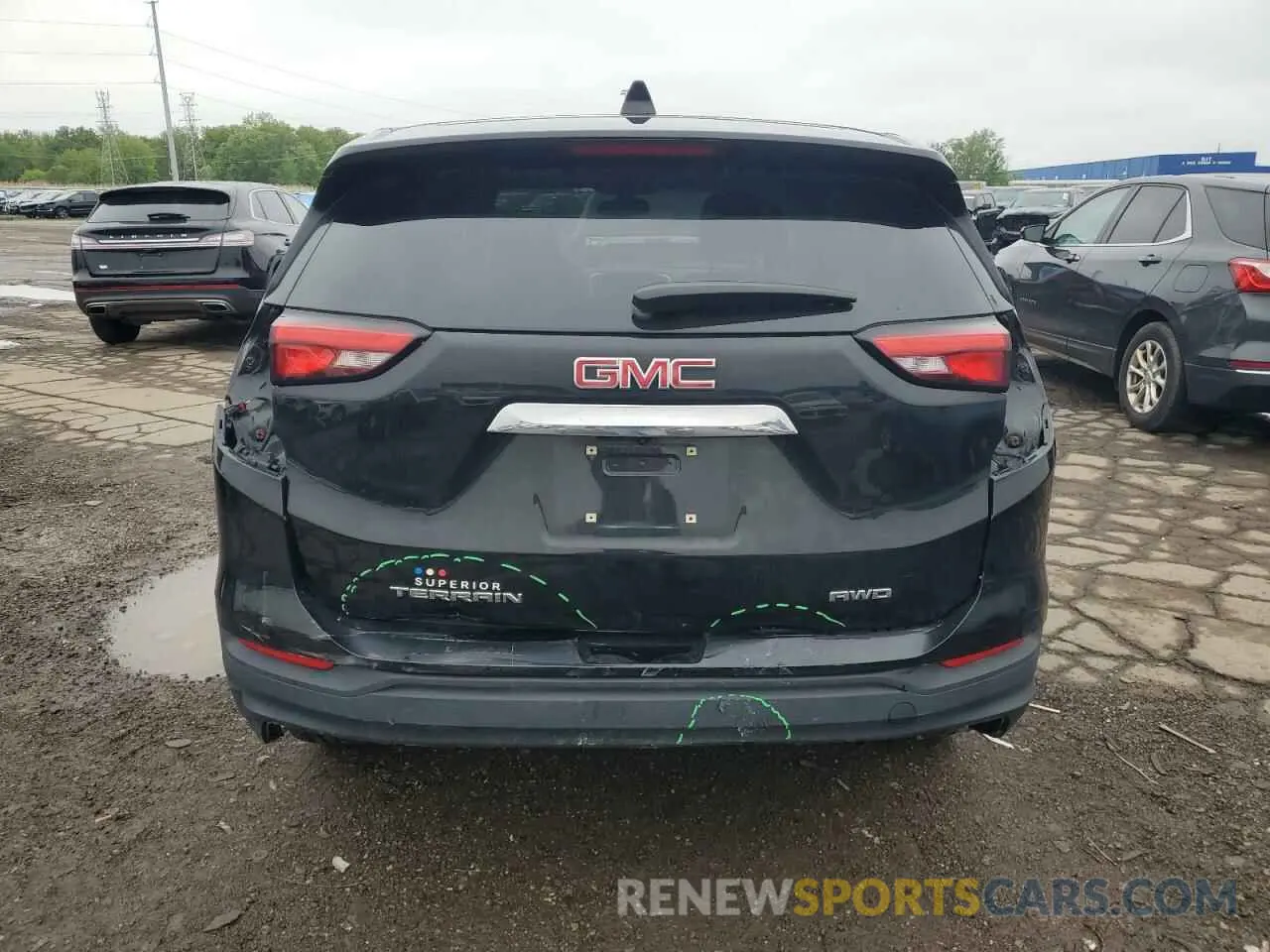 6 Photograph of a damaged car 3GKALTEV3KL305617 GMC TERRAIN 2019