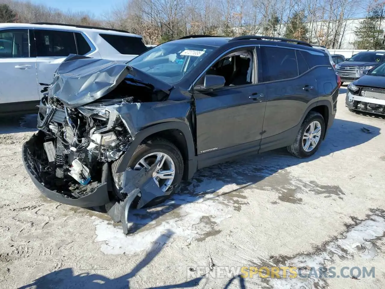 1 Photograph of a damaged car 3GKALTEV3KL350038 GMC TERRAIN 2019