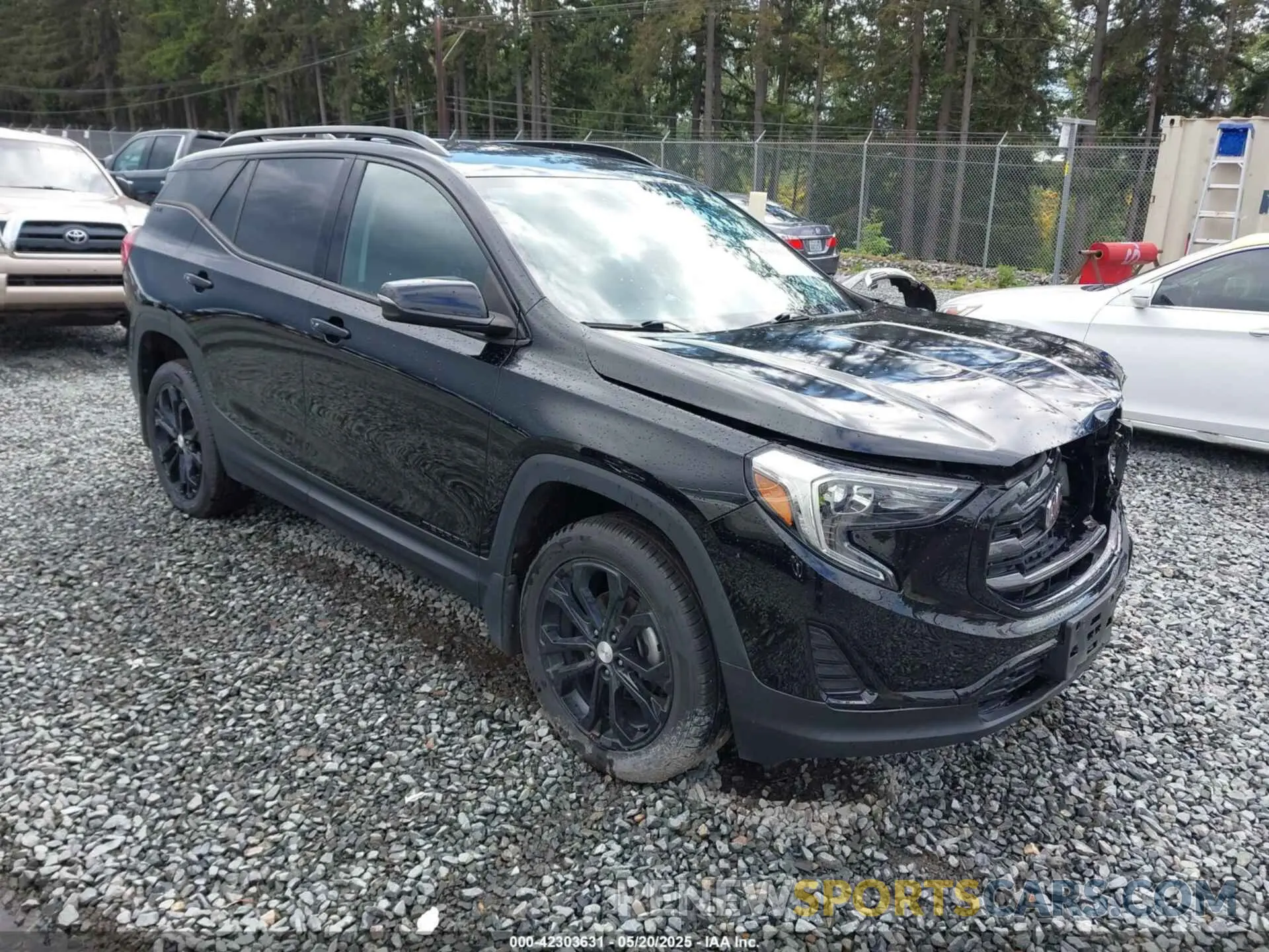1 Photograph of a damaged car 3GKALTEV4KL102283 GMC TERRAIN 2019