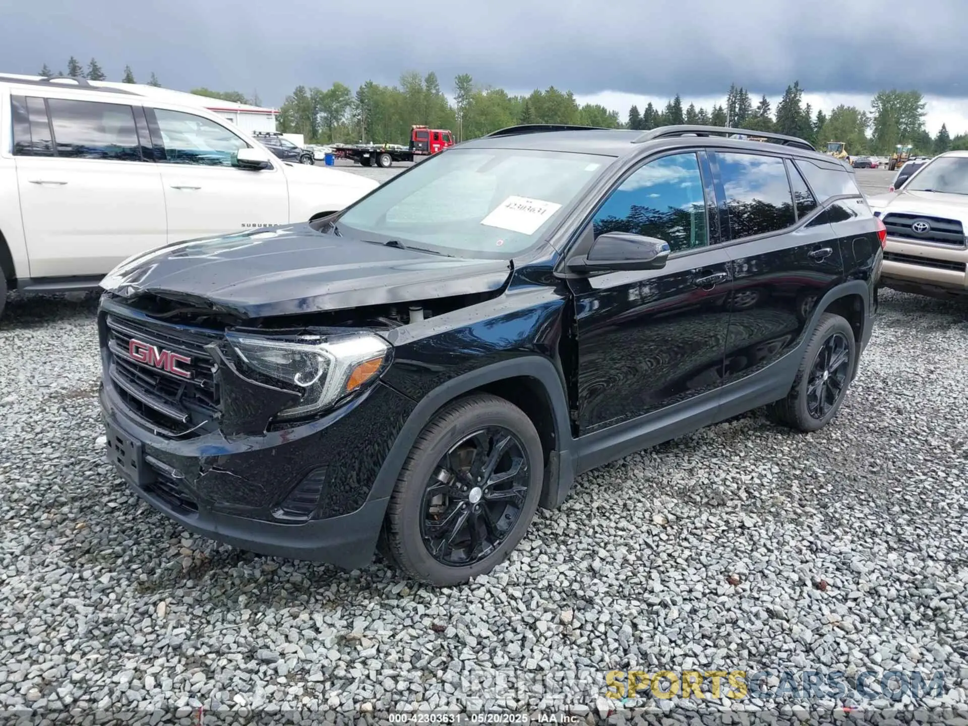 2 Photograph of a damaged car 3GKALTEV4KL102283 GMC TERRAIN 2019