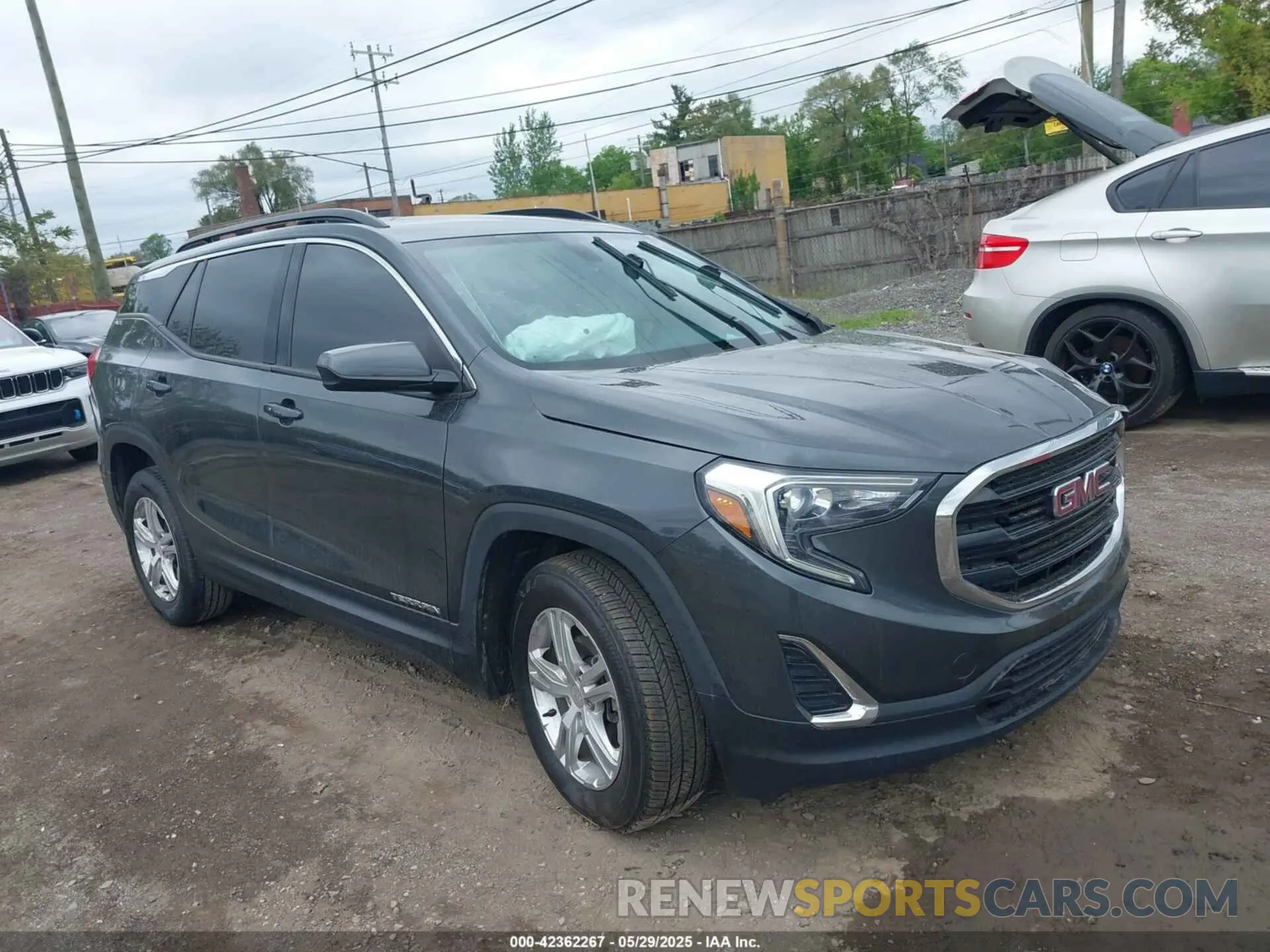 1 Photograph of a damaged car 3GKALTEV4KL280517 GMC TERRAIN 2019