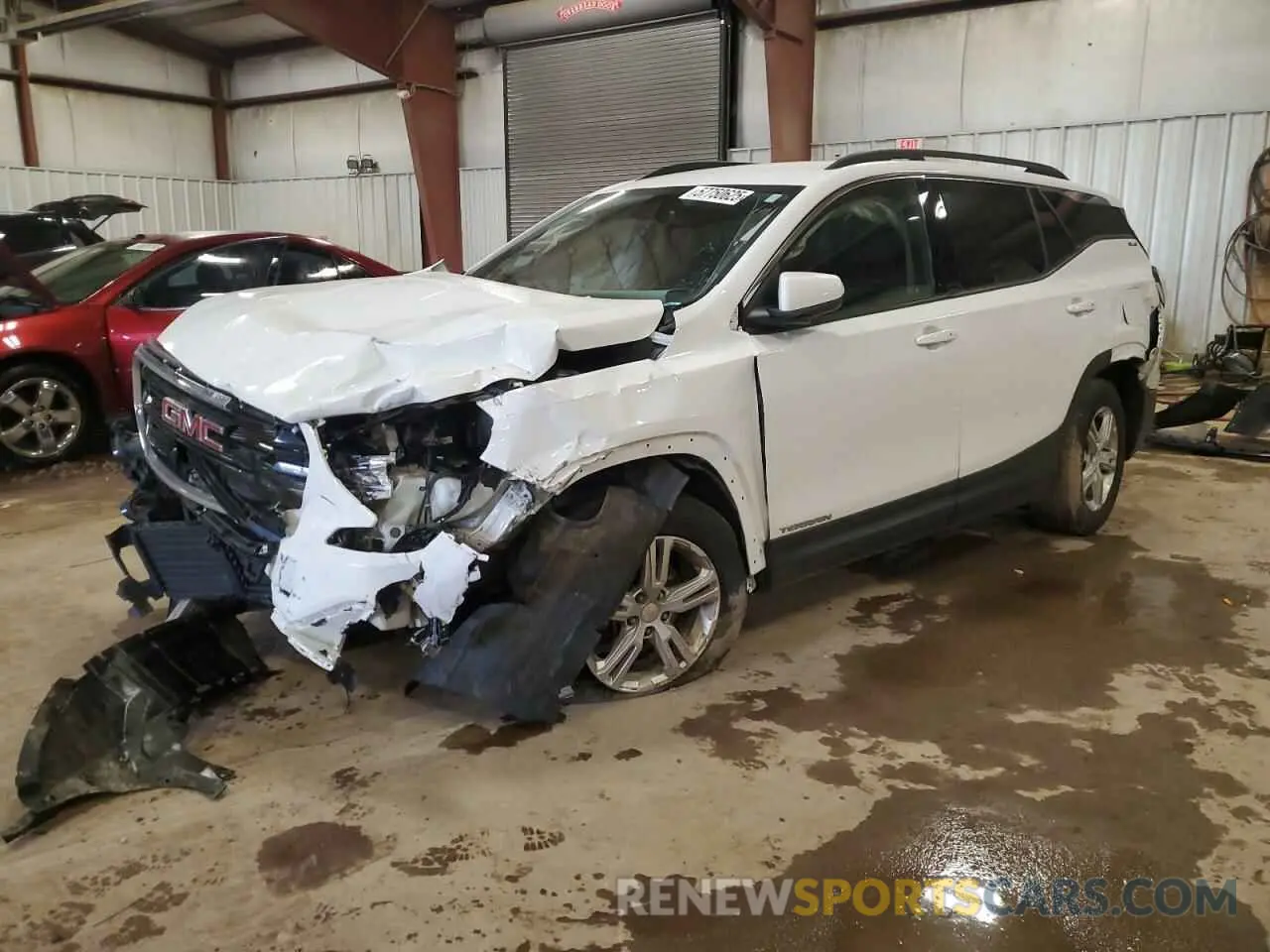 1 Photograph of a damaged car 3GKALTEV4KL315671 GMC TERRAIN 2019