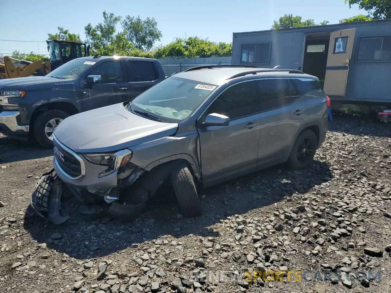 1 Photograph of a damaged car 3GKALTEV4KL346810 GMC TERRAIN 2019