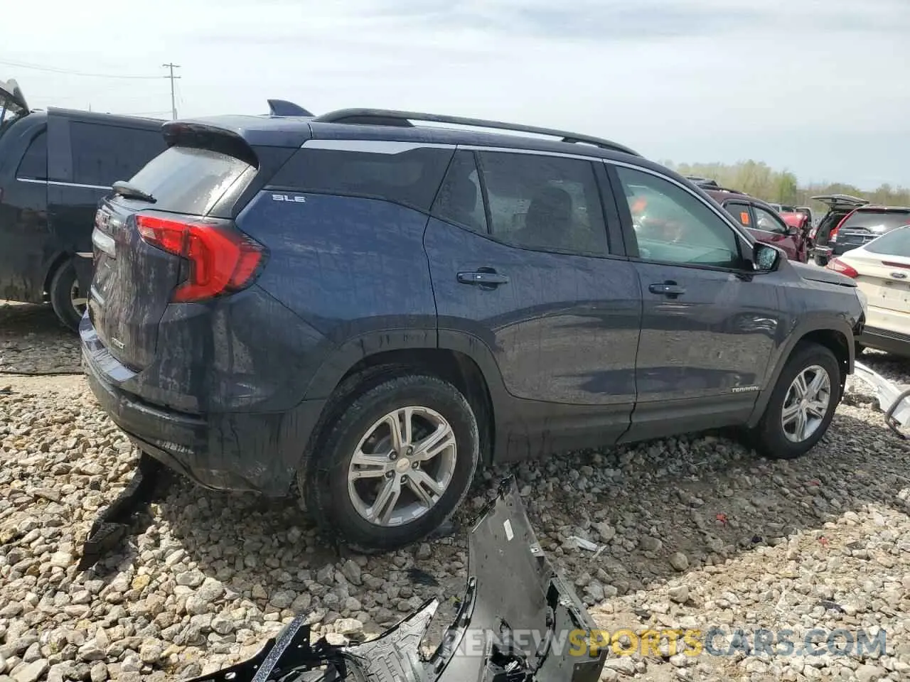 3 Photograph of a damaged car 3GKALTEV5KL120095 GMC TERRAIN 2019
