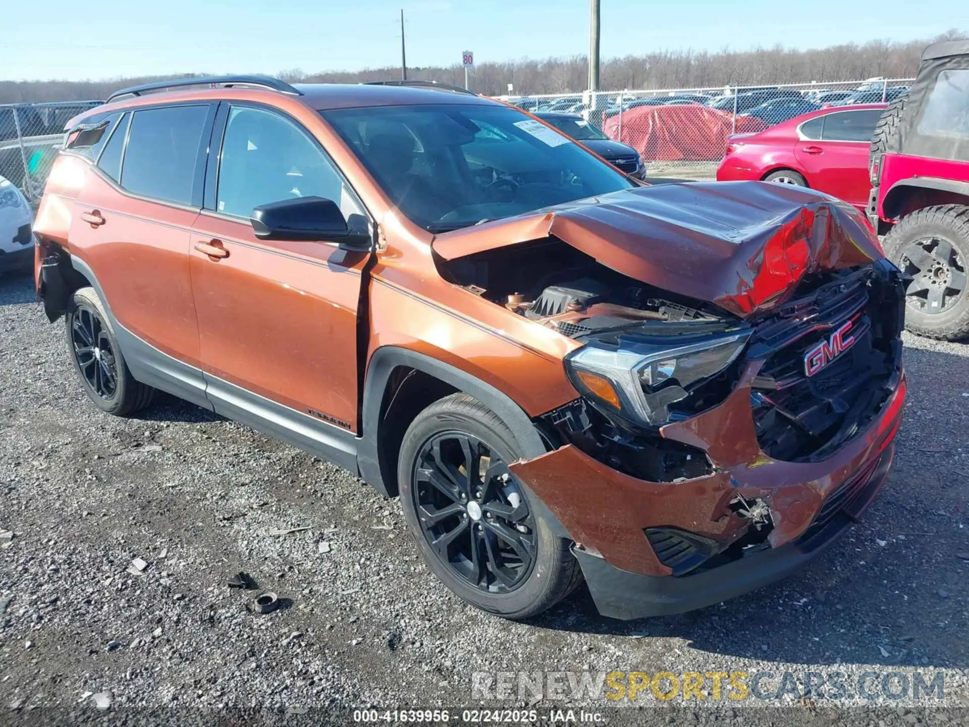 1 Photograph of a damaged car 3GKALTEV5KL317283 GMC TERRAIN 2019