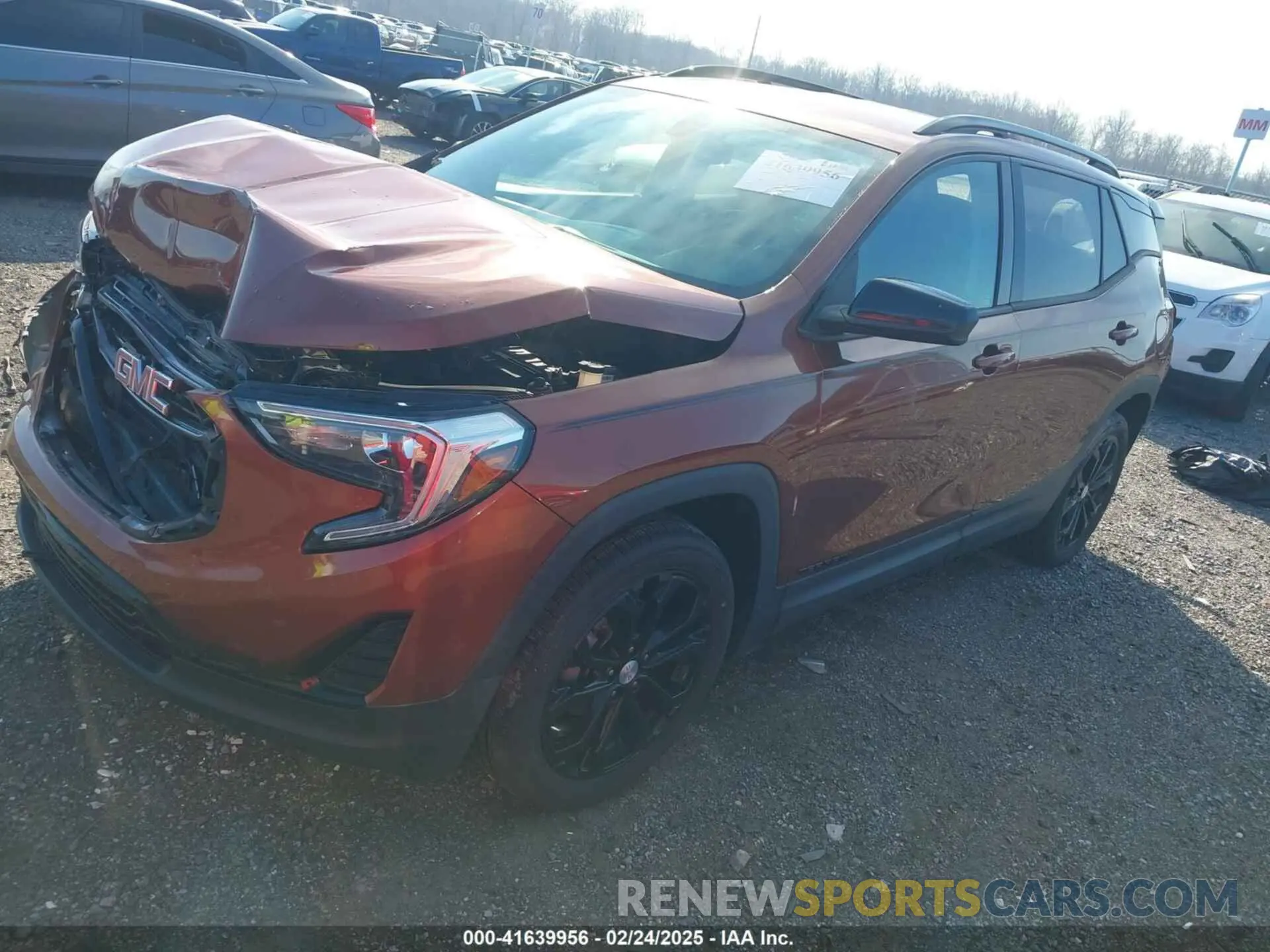 2 Photograph of a damaged car 3GKALTEV5KL317283 GMC TERRAIN 2019