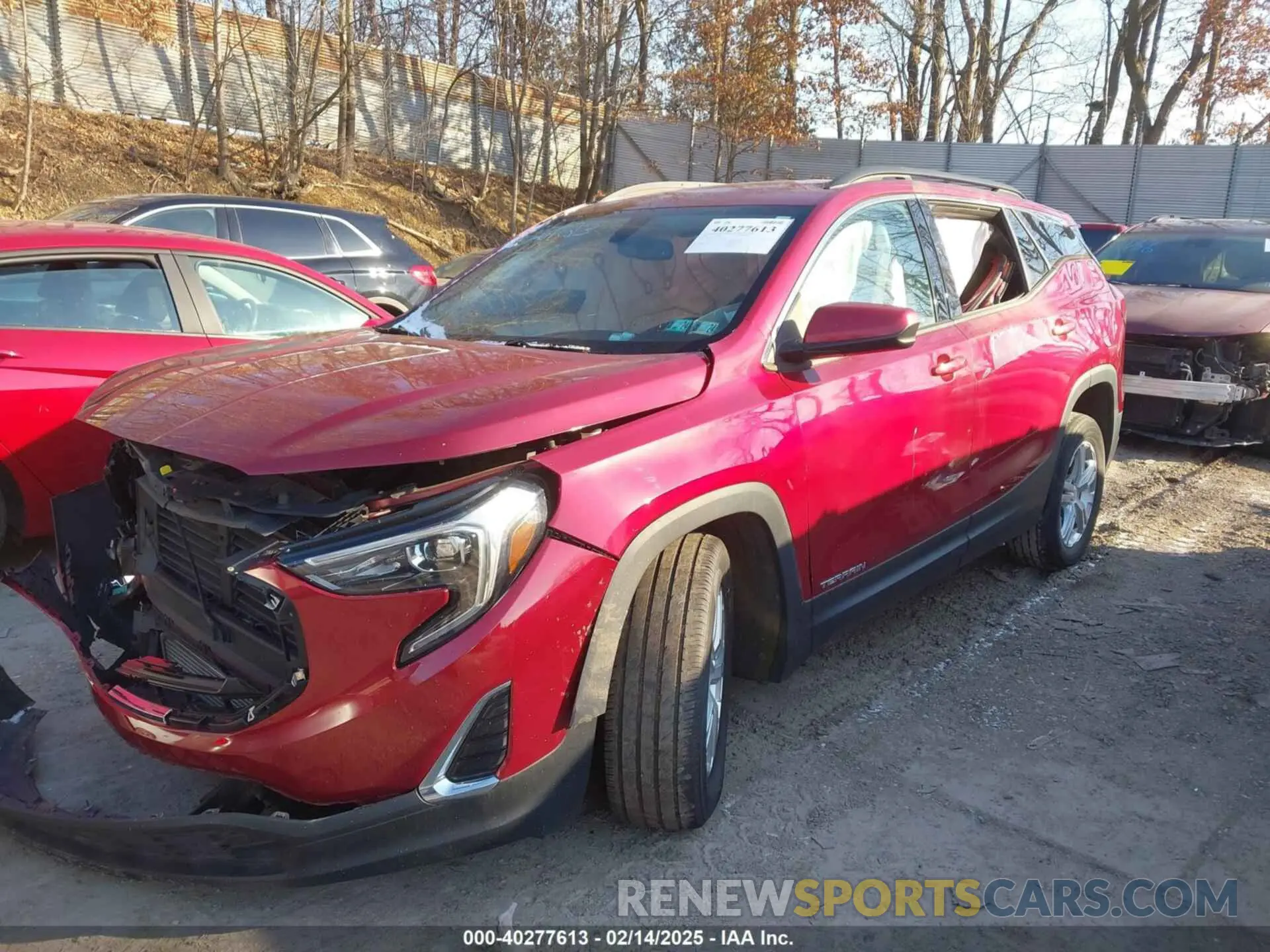 2 Photograph of a damaged car 3GKALTEV6KL116623 GMC TERRAIN 2019