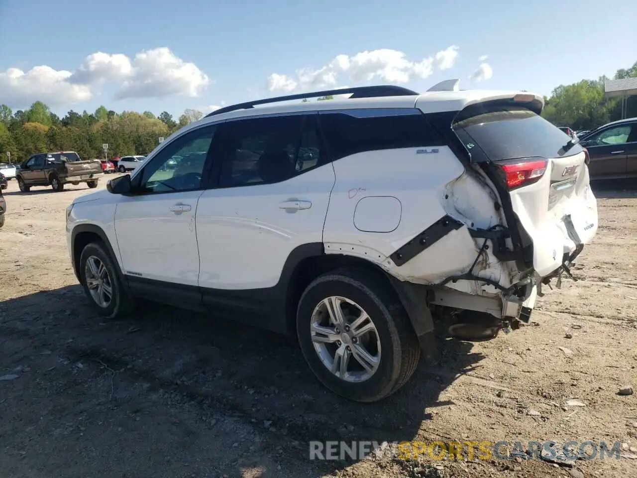2 Photograph of a damaged car 3GKALTEV6KL291602 GMC TERRAIN 2019