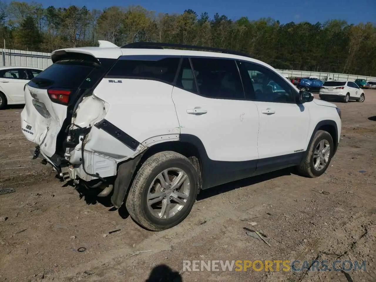3 Photograph of a damaged car 3GKALTEV6KL291602 GMC TERRAIN 2019