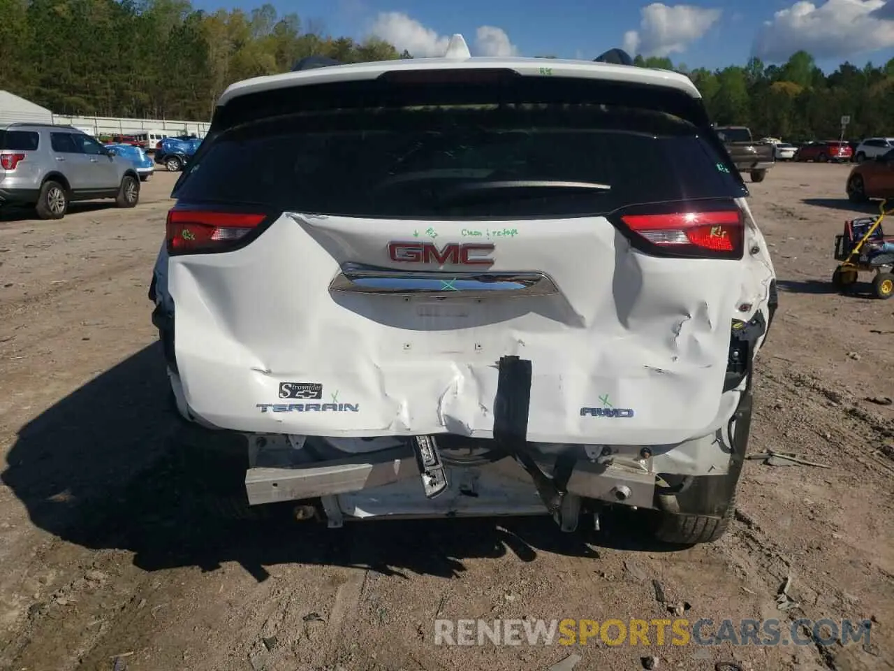 6 Photograph of a damaged car 3GKALTEV6KL291602 GMC TERRAIN 2019
