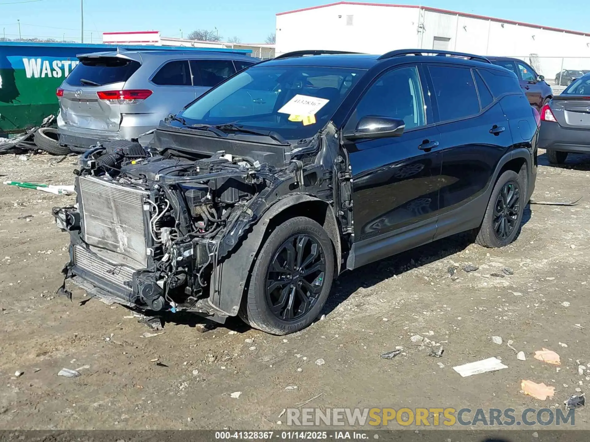 2 Photograph of a damaged car 3GKALTEV6KL328633 GMC TERRAIN 2019