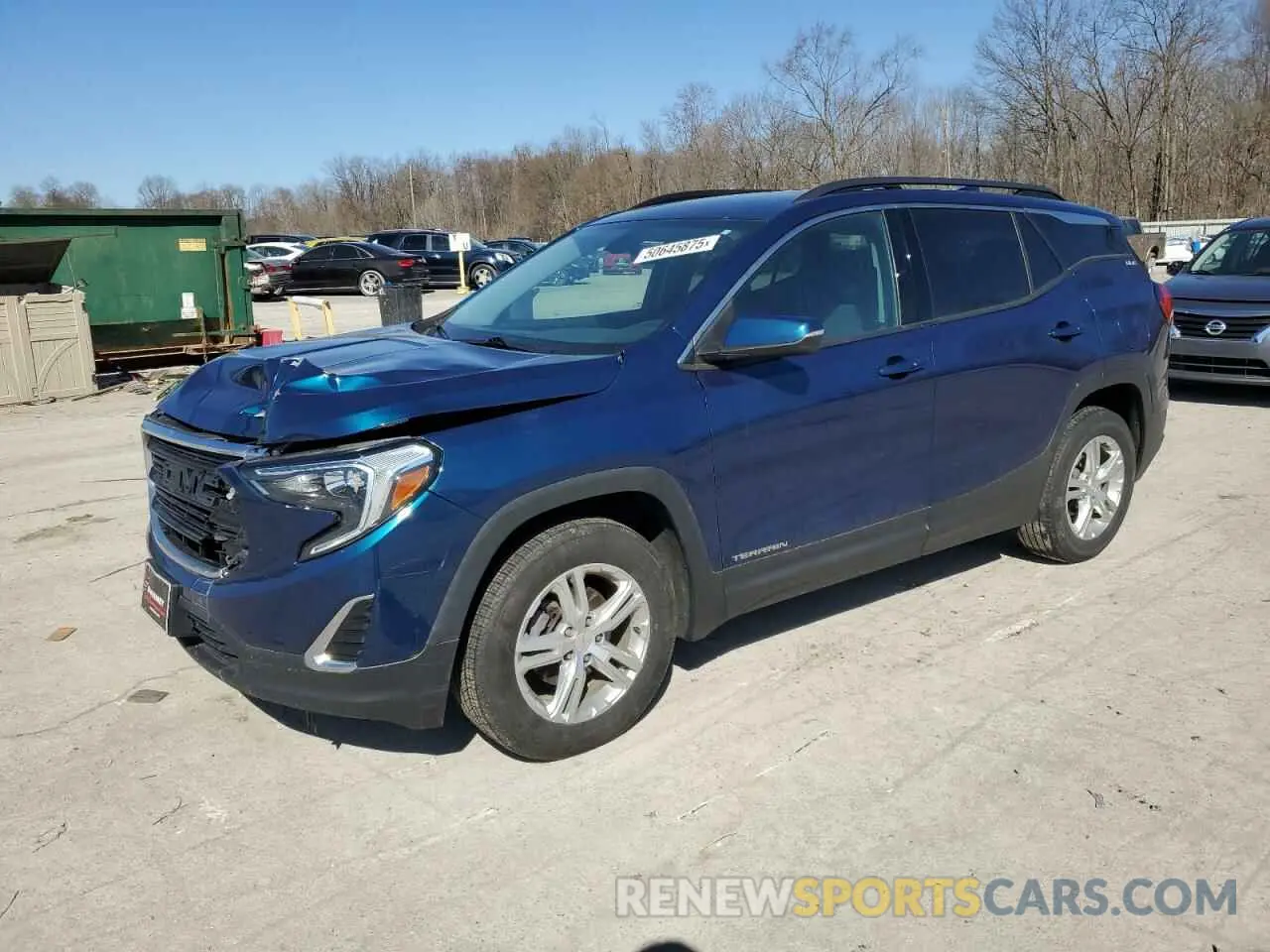 1 Photograph of a damaged car 3GKALTEV6KL355704 GMC TERRAIN 2019