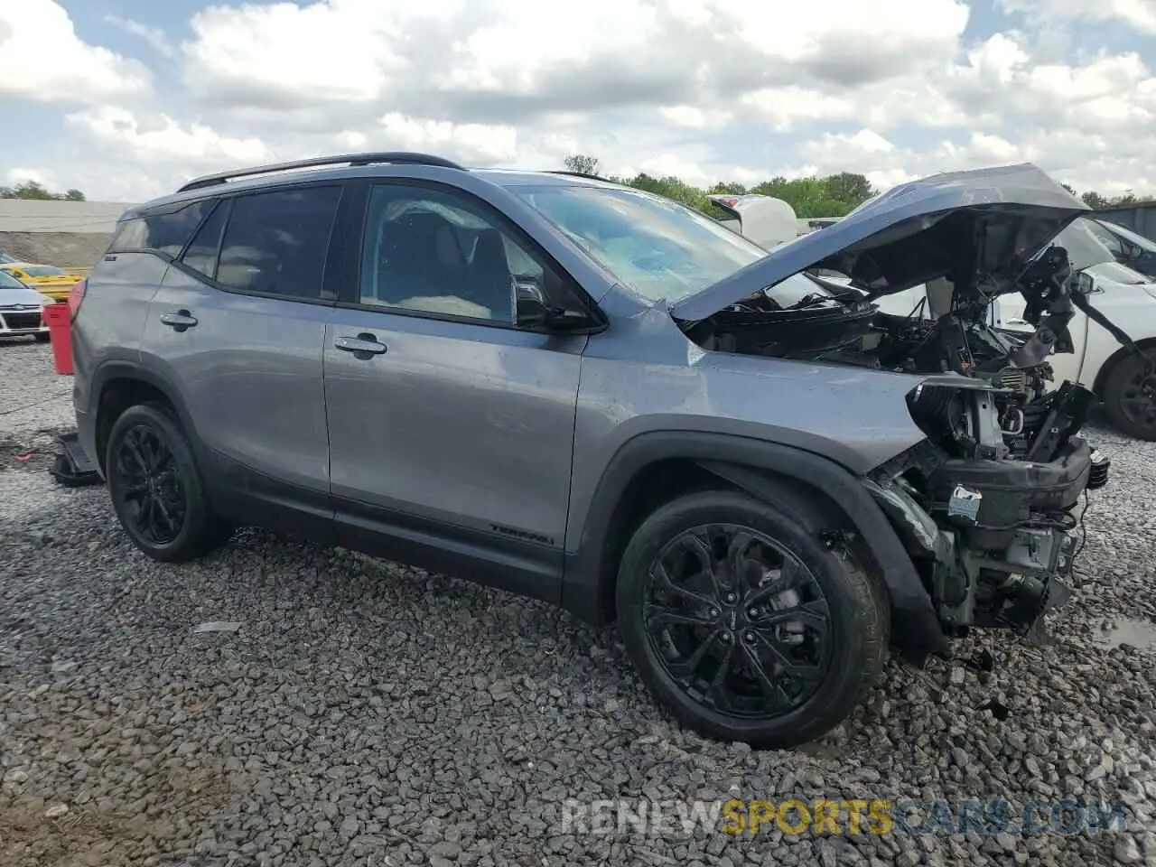 4 Photograph of a damaged car 3GKALTEV7KL177723 GMC TERRAIN 2019