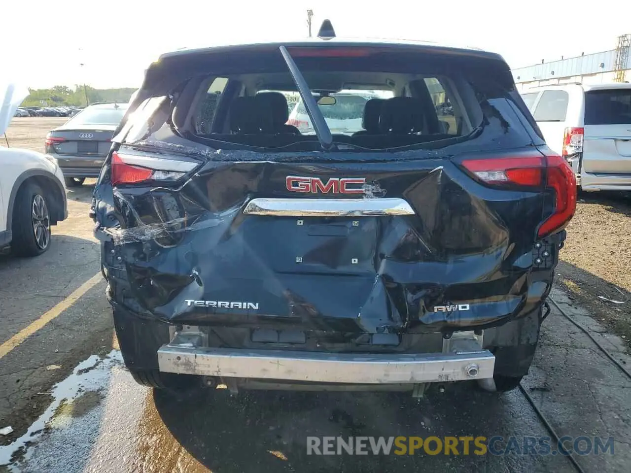 6 Photograph of a damaged car 3GKALTEV7KL242327 GMC TERRAIN 2019