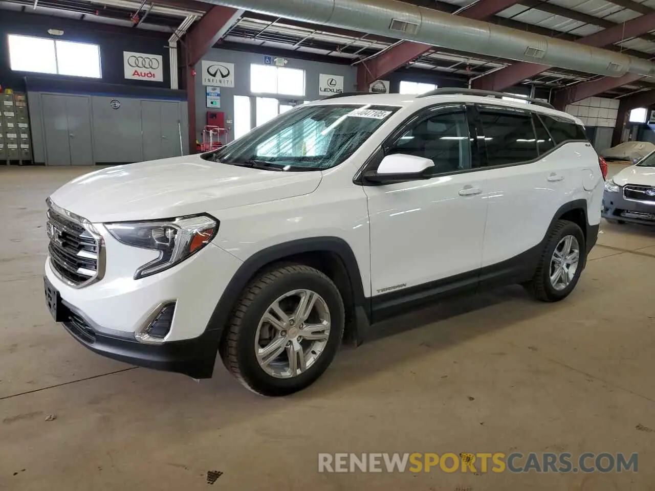 1 Photograph of a damaged car 3GKALTEV7KL262643 GMC TERRAIN 2019