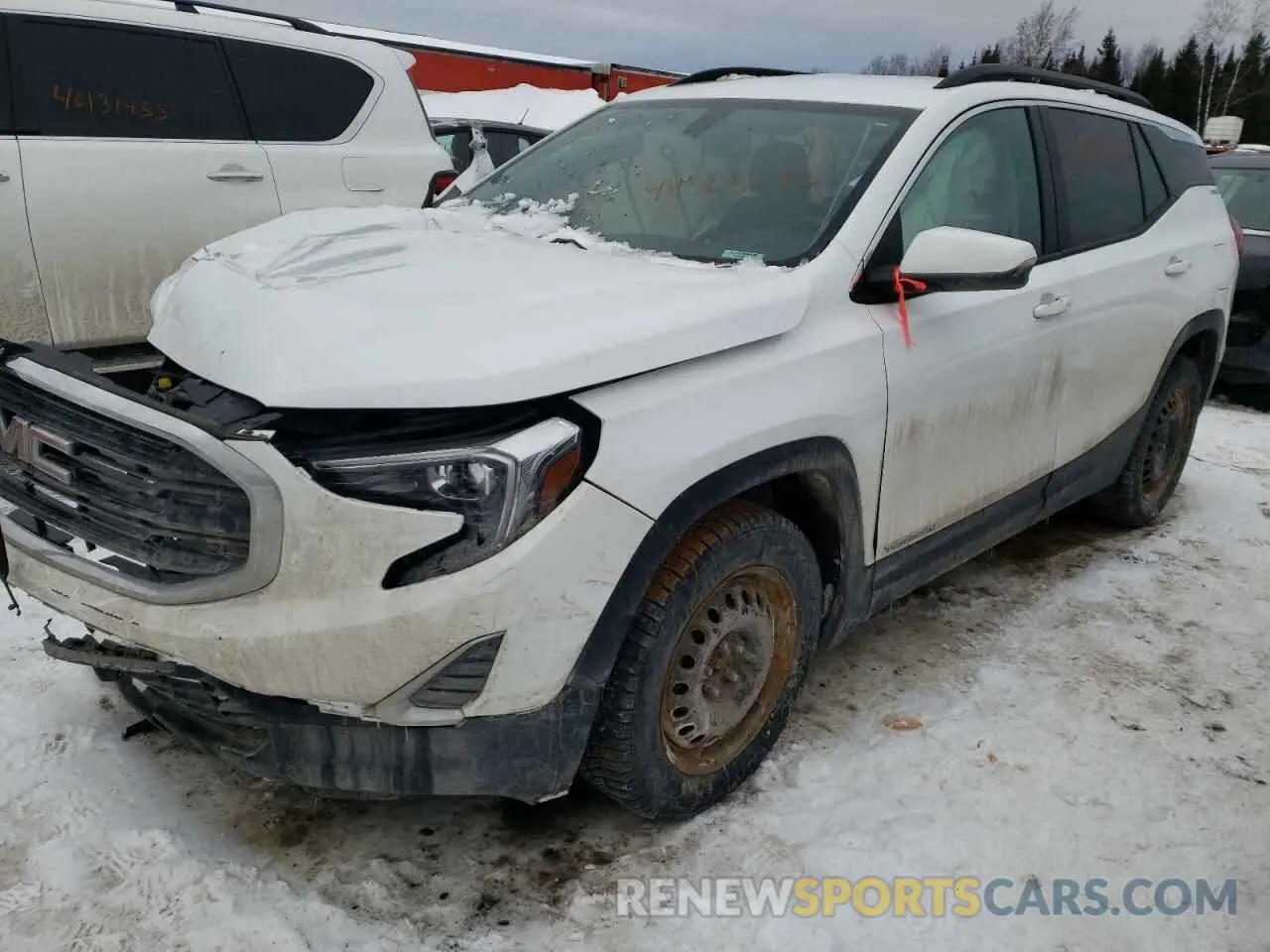 1 Photograph of a damaged car 3GKALTEV8KL121810 GMC TERRAIN 2019