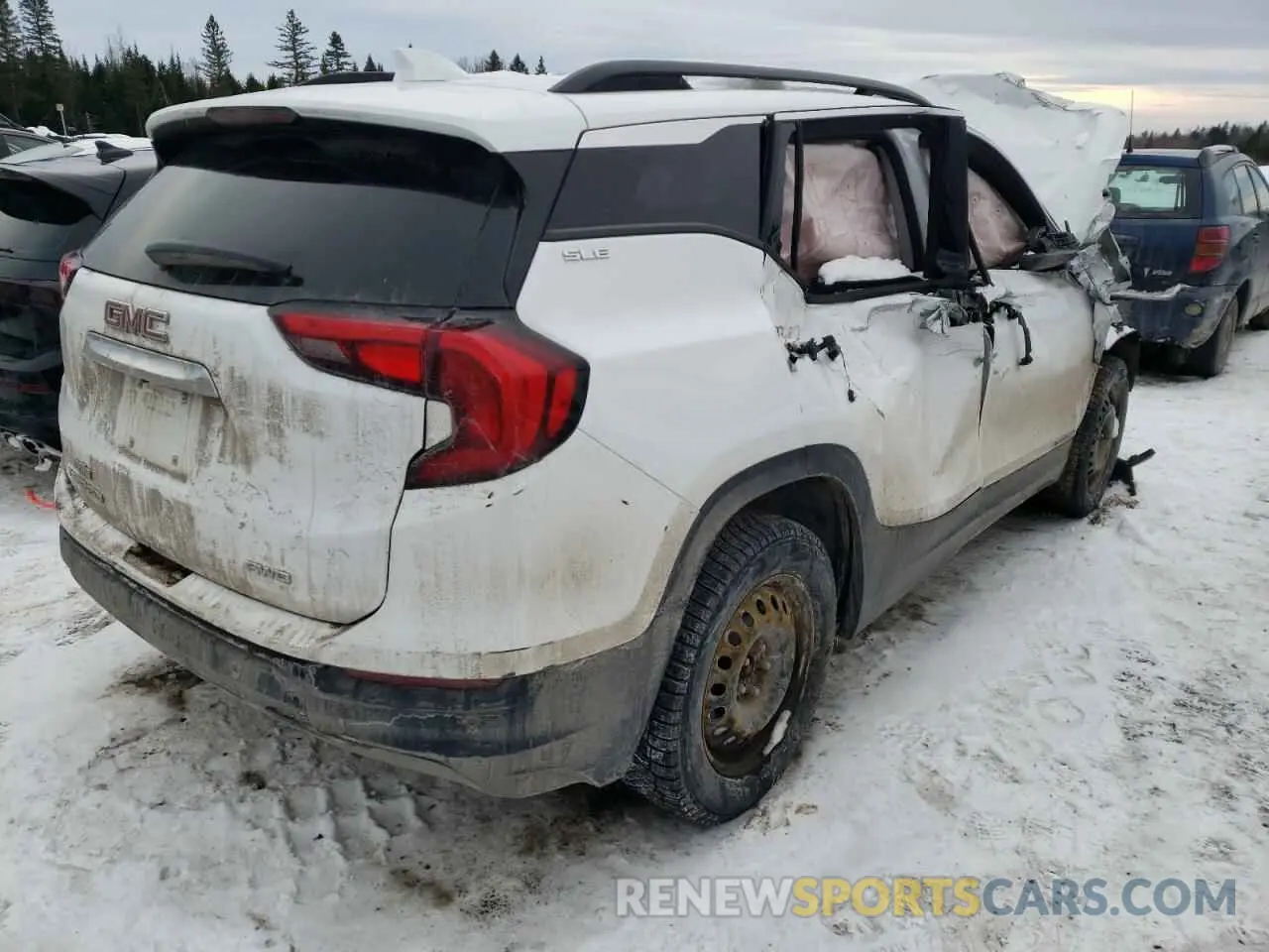 3 Photograph of a damaged car 3GKALTEV8KL121810 GMC TERRAIN 2019