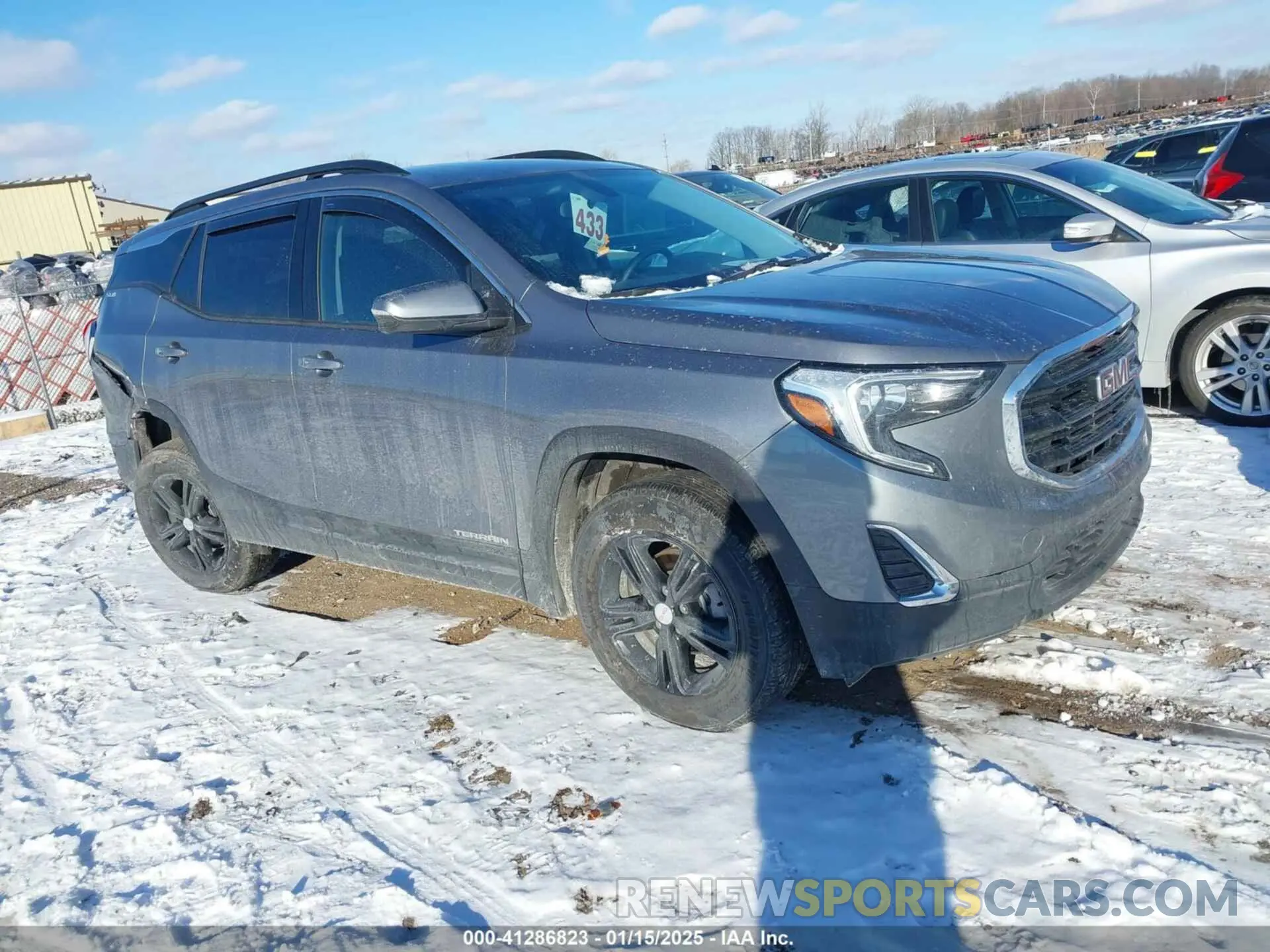 1 Photograph of a damaged car 3GKALTEV8KL179691 GMC TERRAIN 2019
