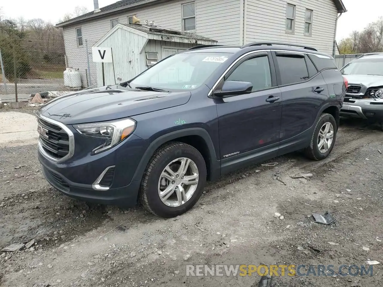 1 Photograph of a damaged car 3GKALTEV8KL301272 GMC TERRAIN 2019