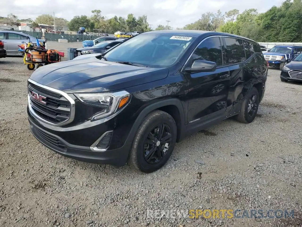 1 Photograph of a damaged car 3GKALTEV9KL131438 GMC TERRAIN 2019
