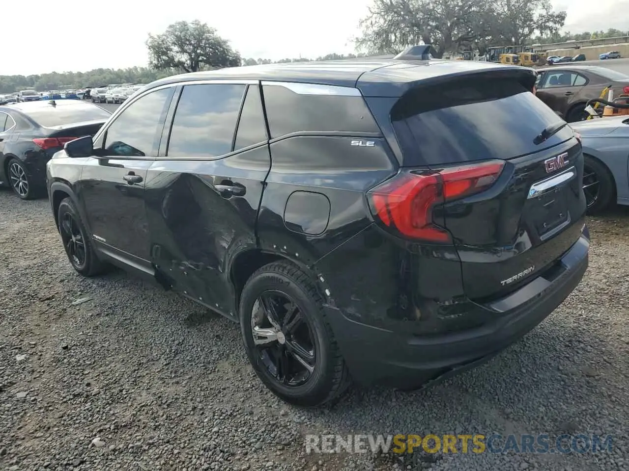 2 Photograph of a damaged car 3GKALTEV9KL131438 GMC TERRAIN 2019