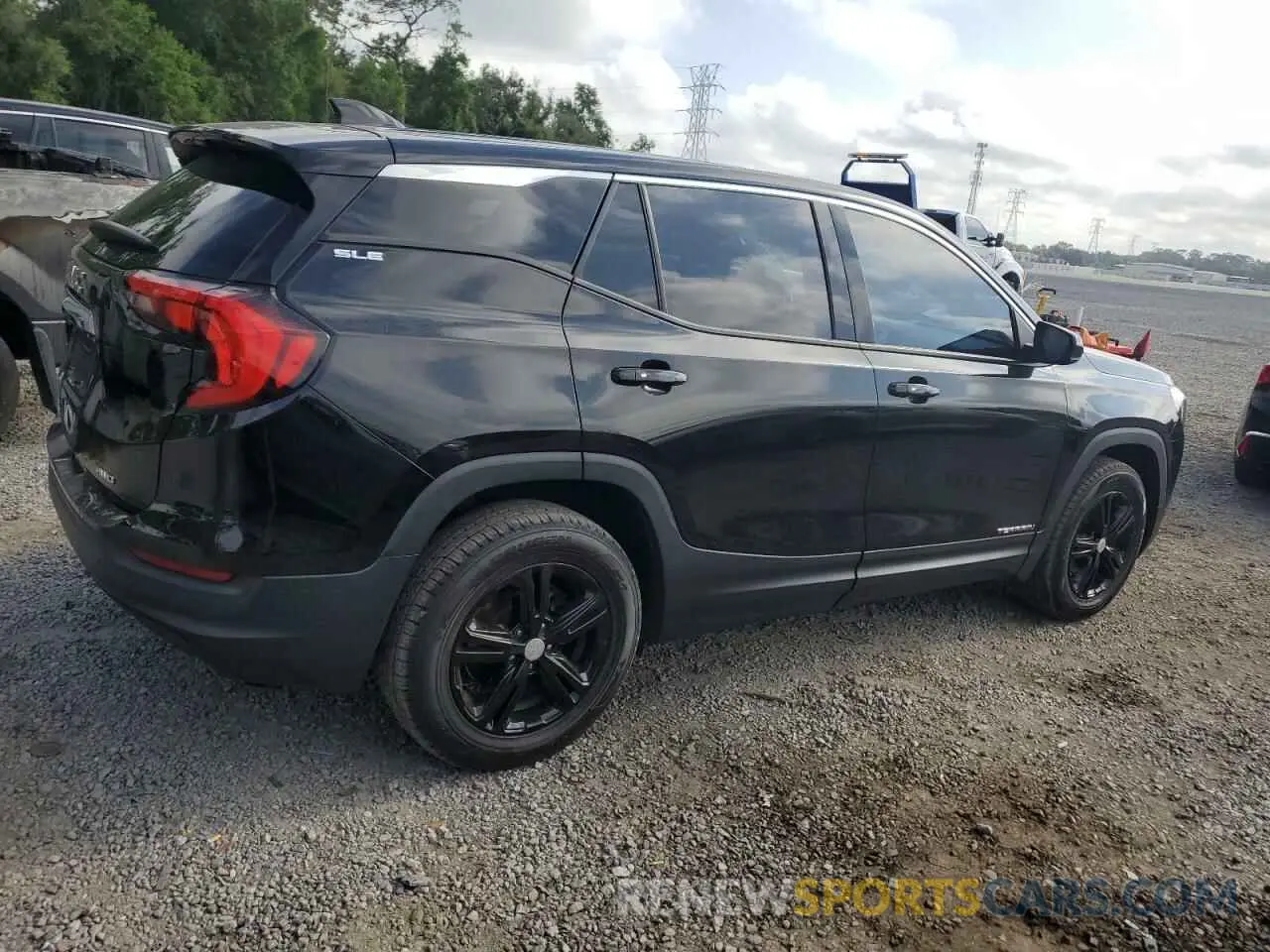 3 Photograph of a damaged car 3GKALTEV9KL131438 GMC TERRAIN 2019