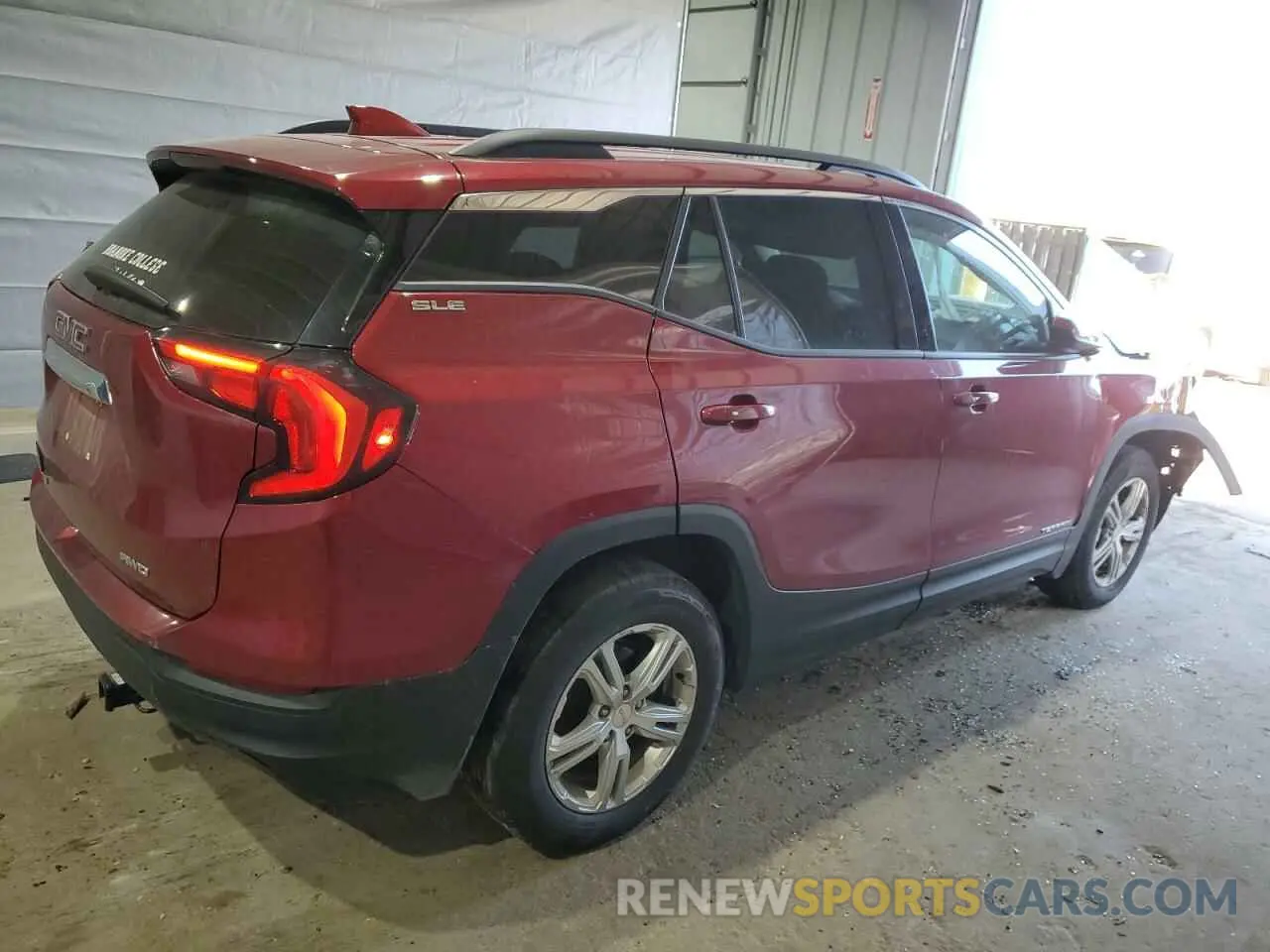 3 Photograph of a damaged car 3GKALTEV9KL390575 GMC TERRAIN 2019