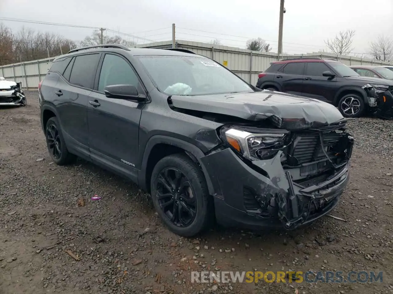 4 Photograph of a damaged car 3GKALTEVXKL260059 GMC TERRAIN 2019