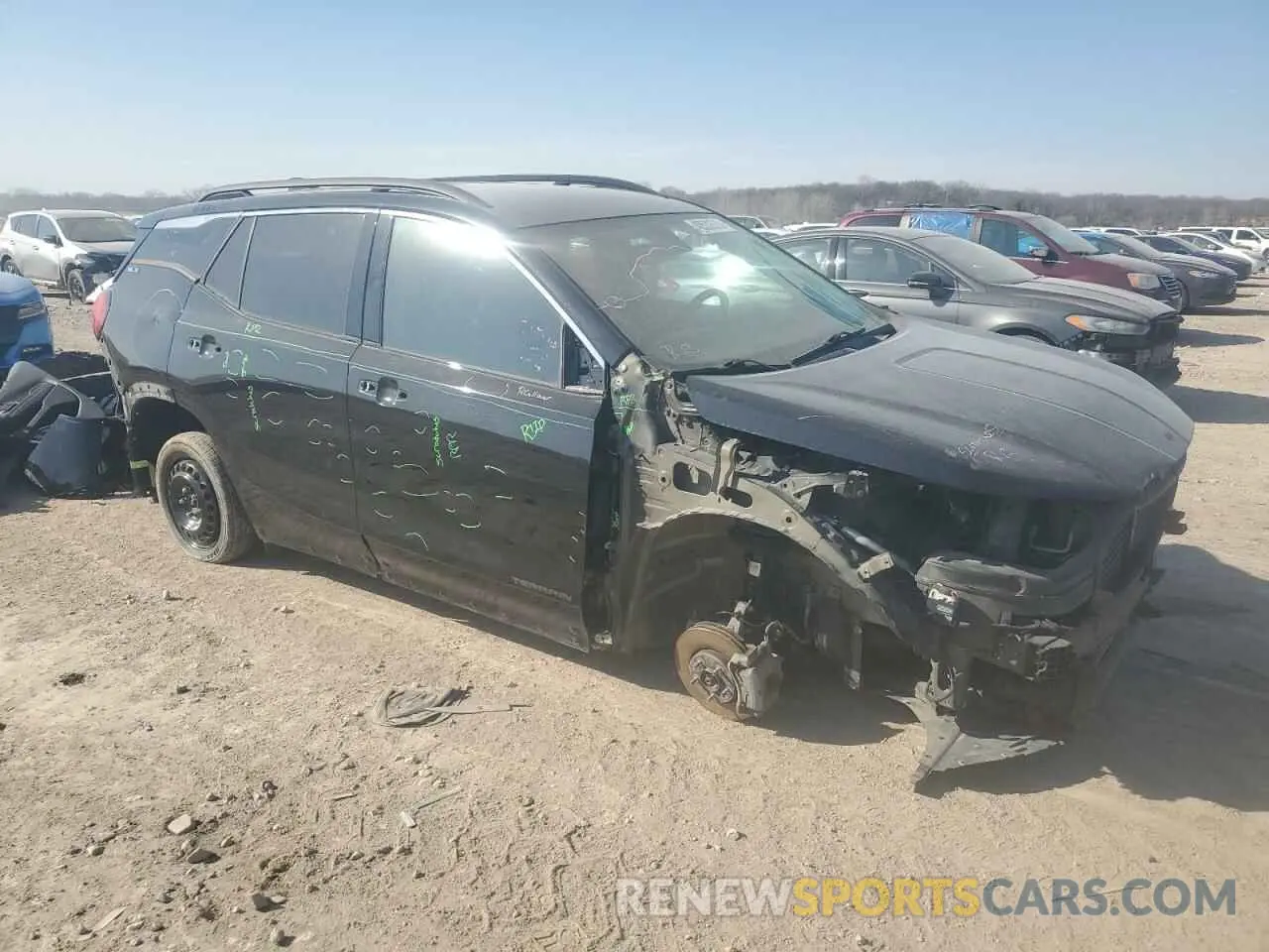4 Photograph of a damaged car 3GKALTEVXKL354054 GMC TERRAIN 2019