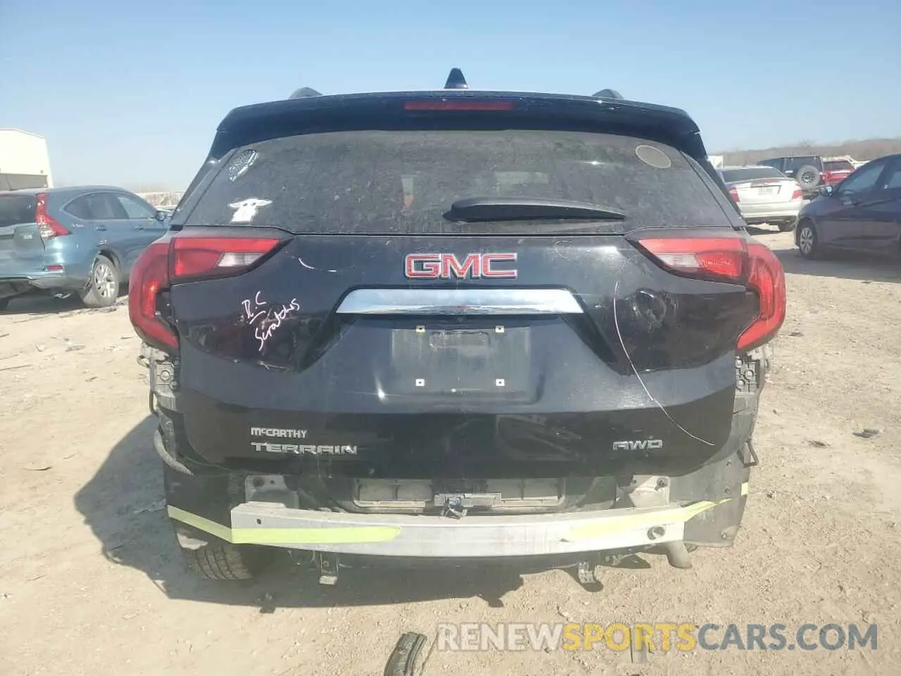6 Photograph of a damaged car 3GKALTEVXKL354054 GMC TERRAIN 2019