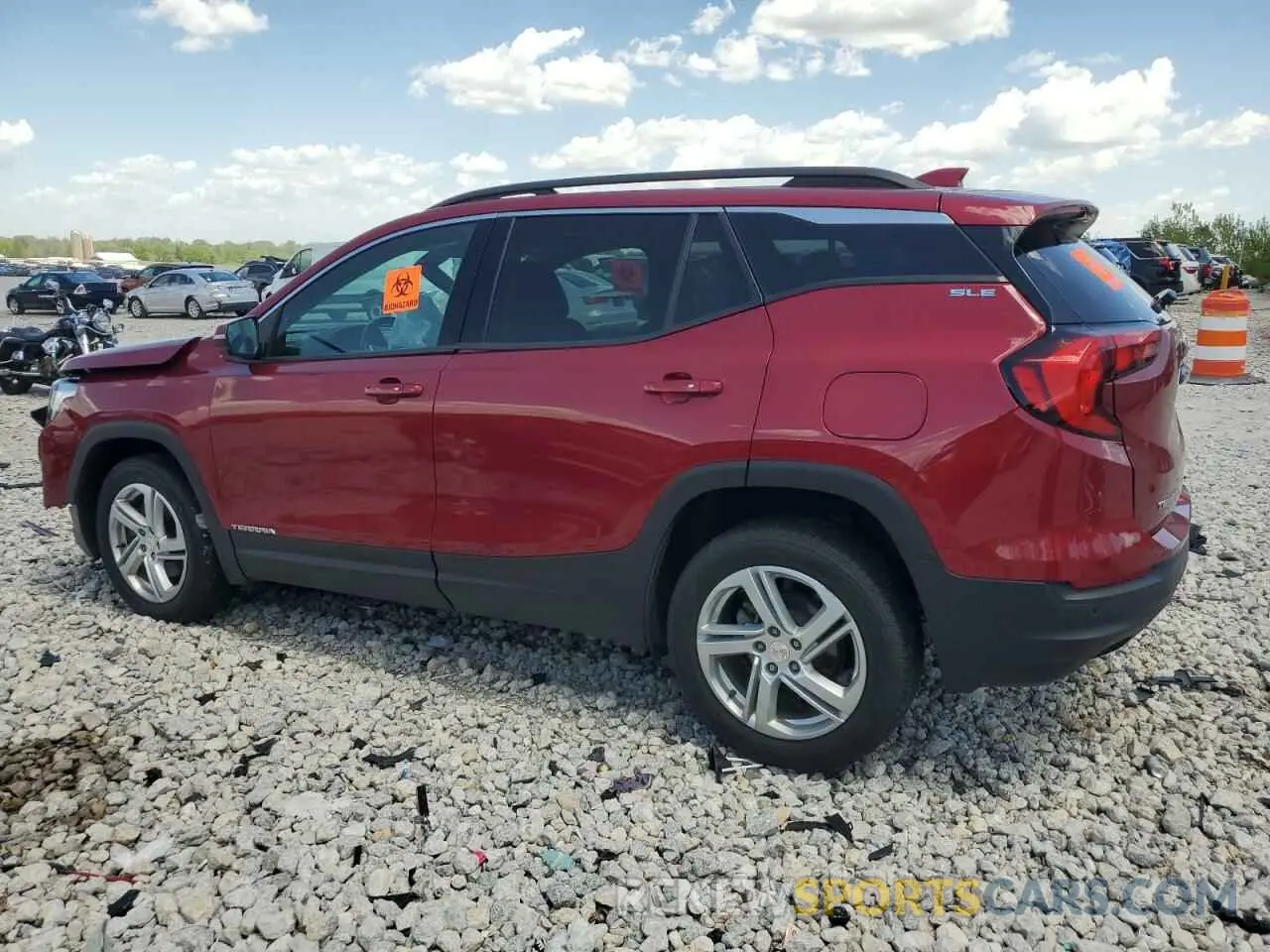 2 Photograph of a damaged car 3GKALTEX3KL130383 GMC TERRAIN 2019